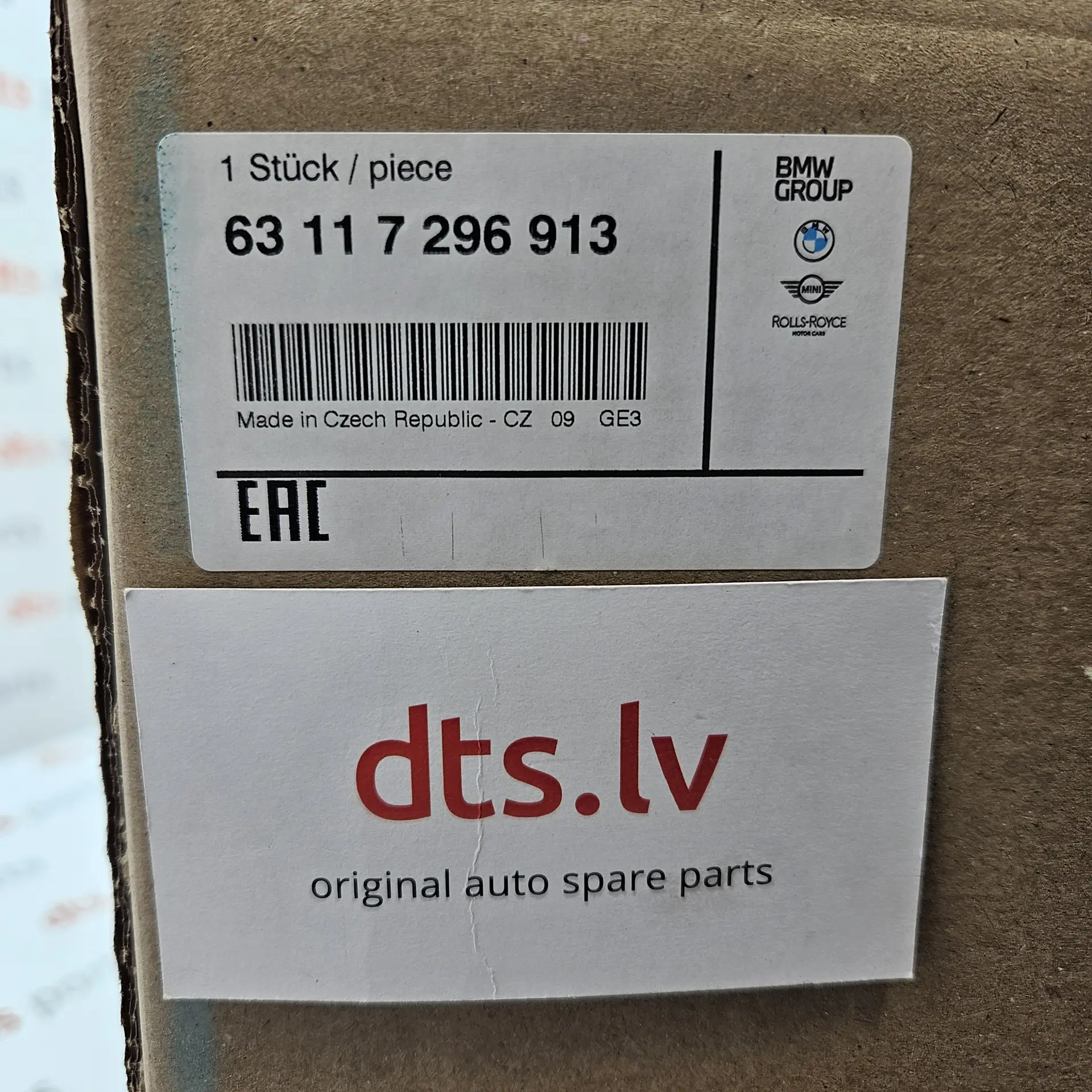OEM BMW 63117296913 – Headlight LED adaptive control module drive unit