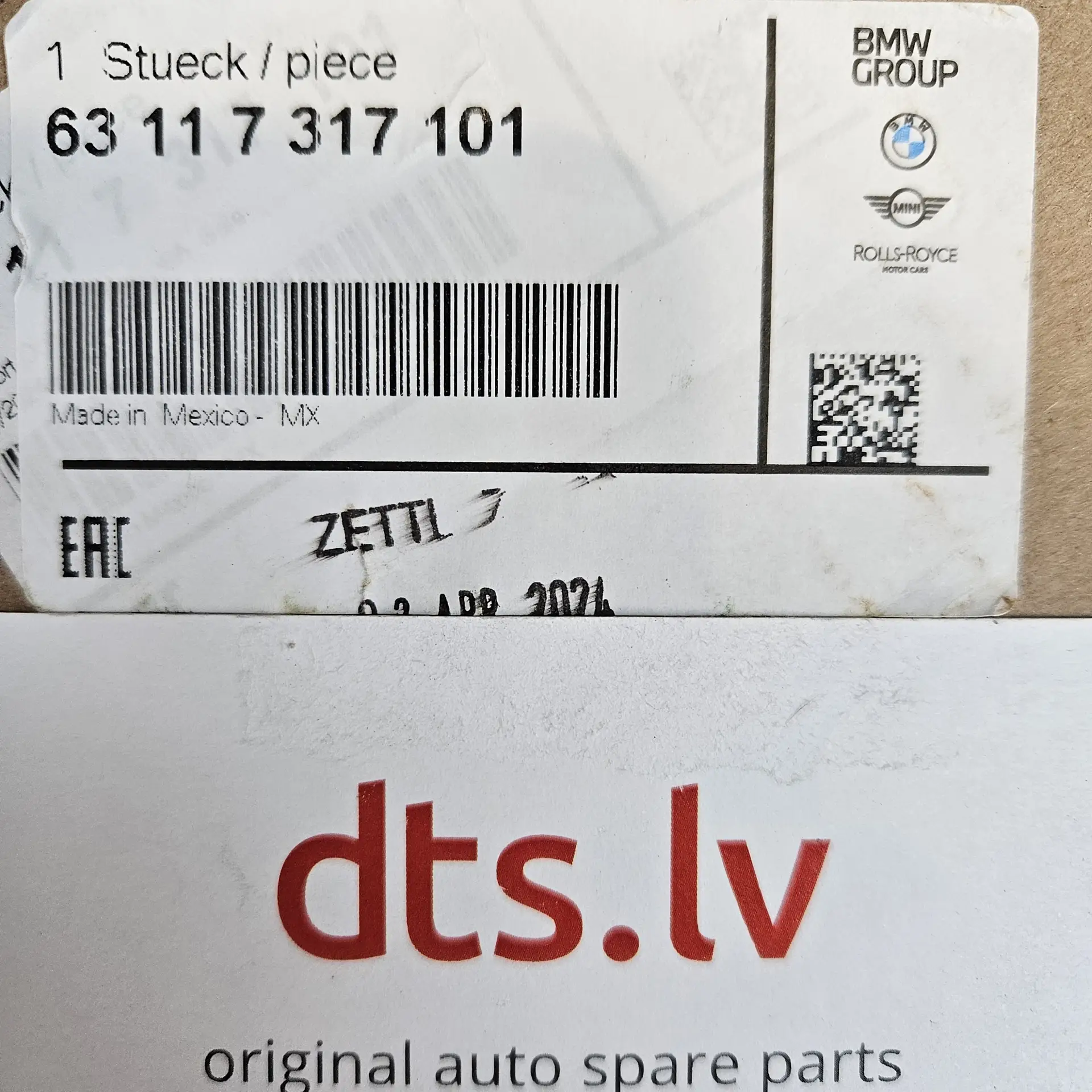 OEM BMW 63117317101 – Bi-Xenon / Adaptive LED Headlight Assembly