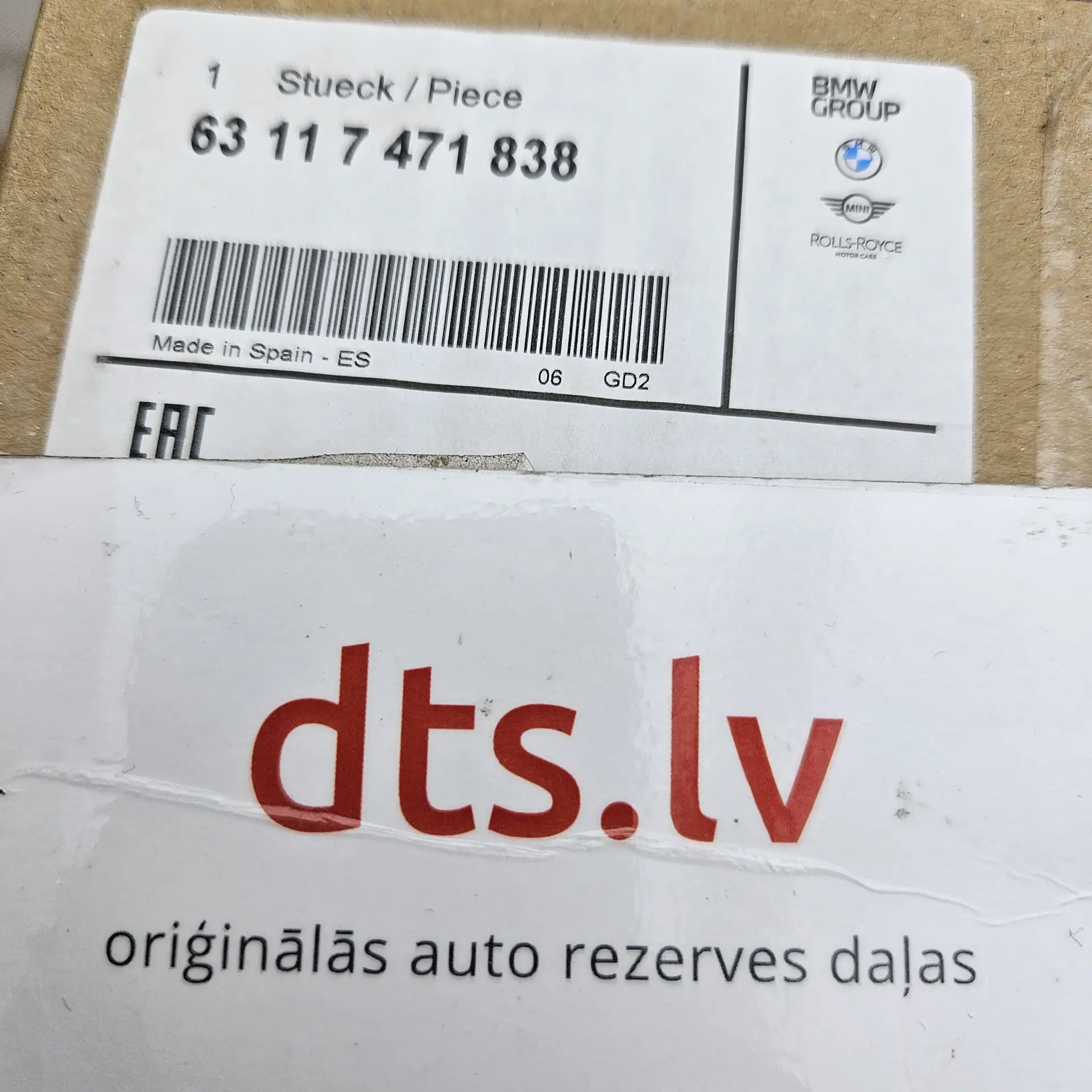 OEM BMW 63117471838 – Headlight control module voltage converter