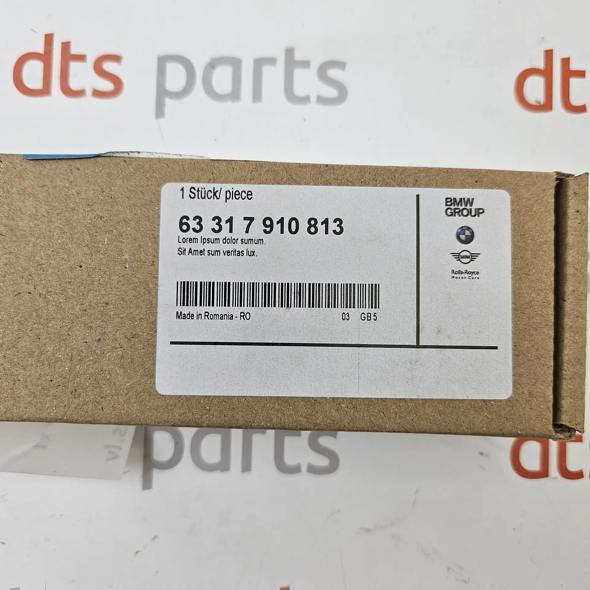 OEM BMW 63317910813 – Interior rear reading light LED lamp assembly