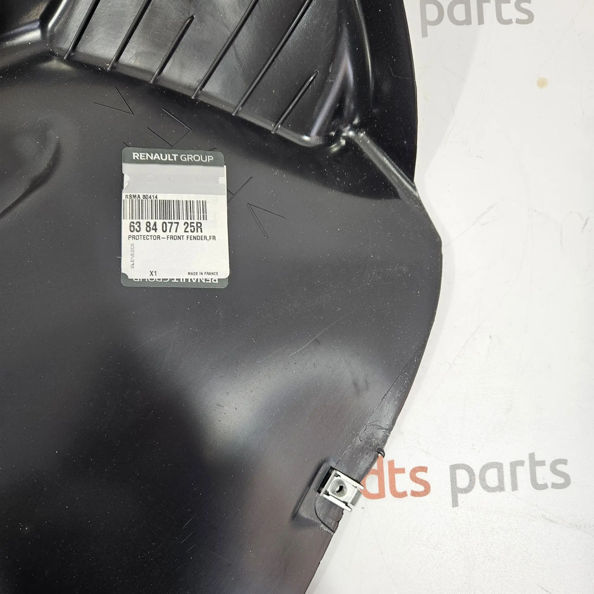 OEM Renault 638407725R – Right front wheel arch liner