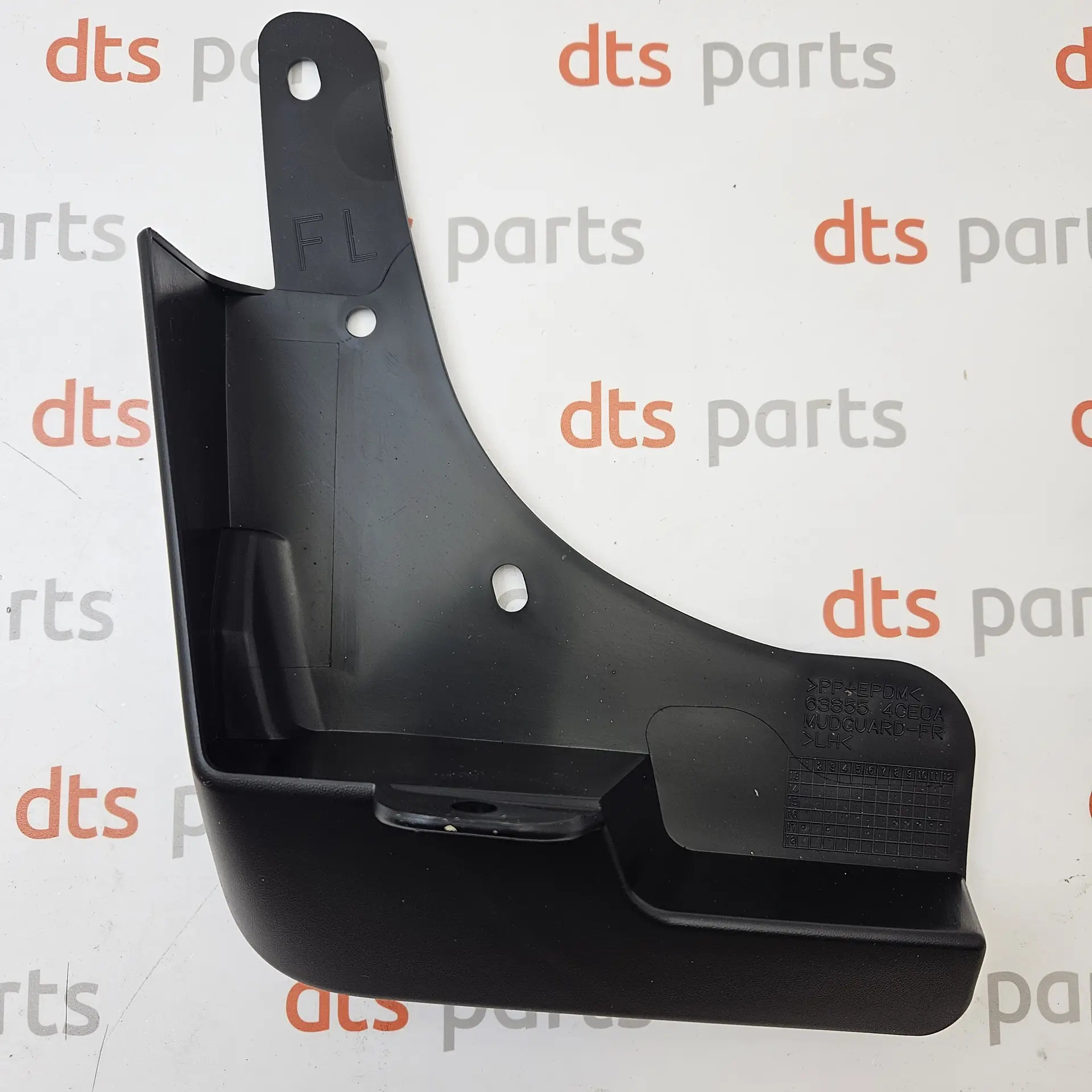 OEM Nissan 638554CE0A – Front left fender mud flap guard splash shield assembly