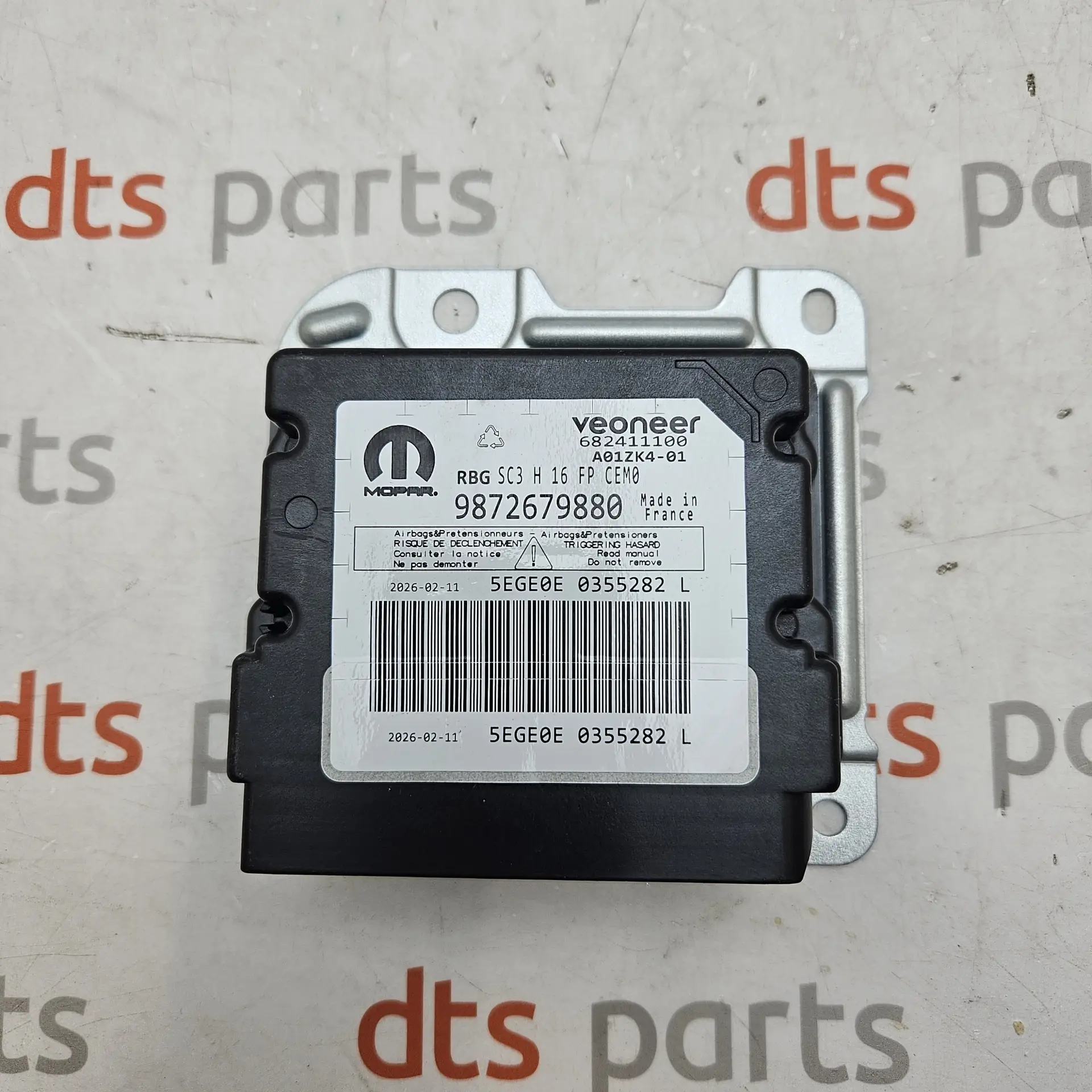OEM PSA 6500245180 – Supplemental Restraint System airbag control module