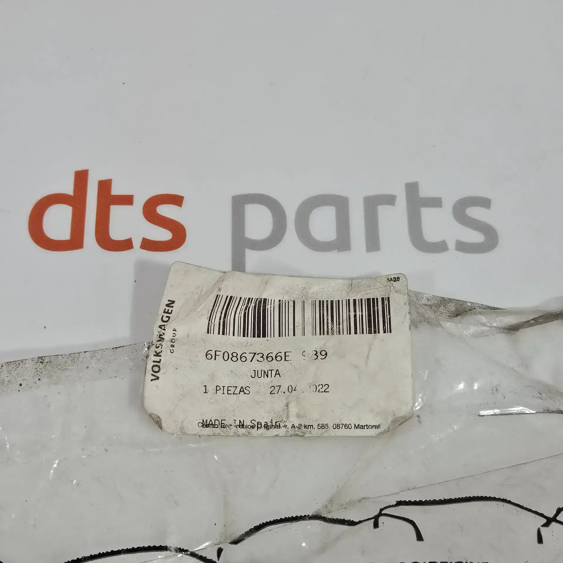 OEM Opel 6F0867366E9B9 – Front right door seal