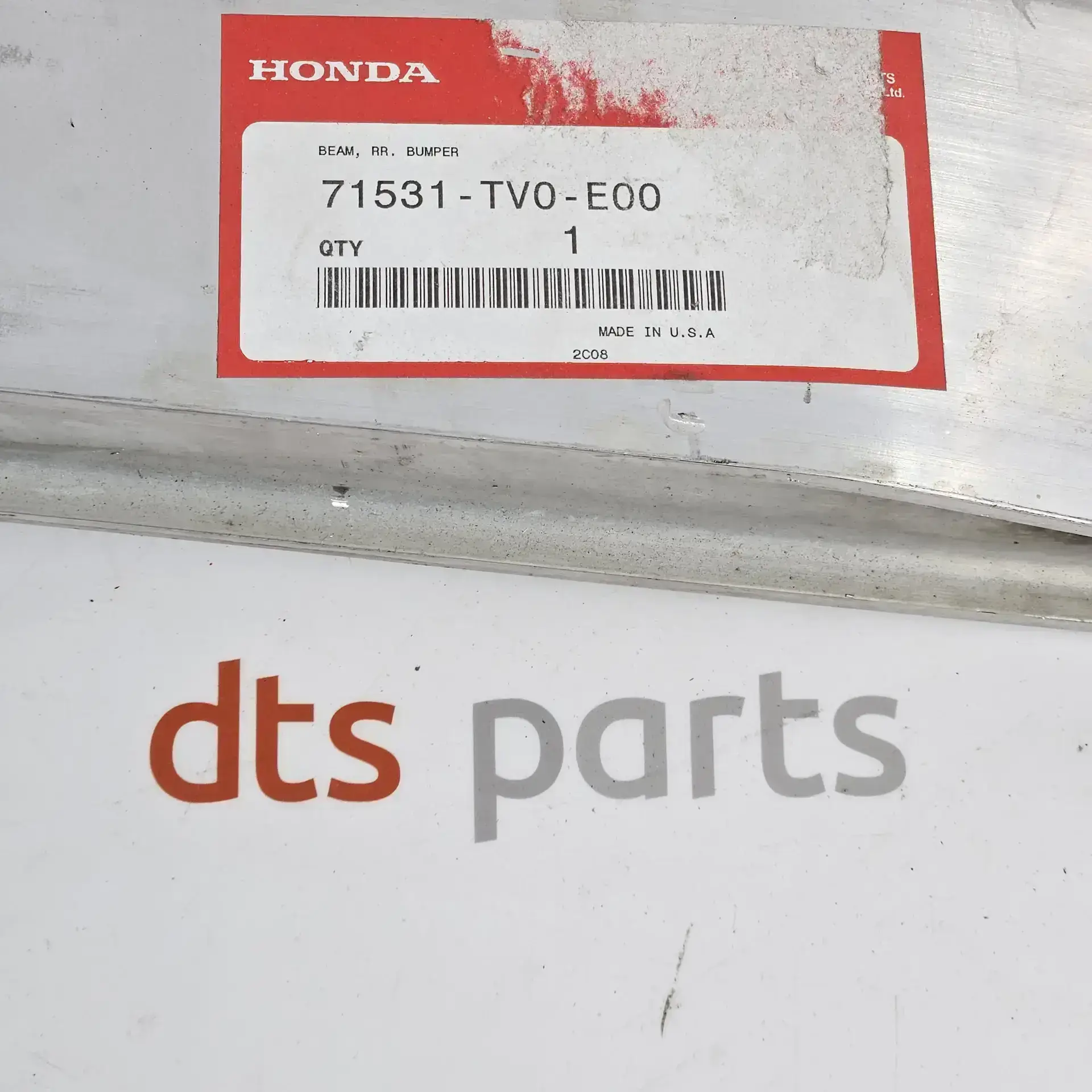 OEM Honda 71531TV0E00 – Front bumper cross reinforcement bar