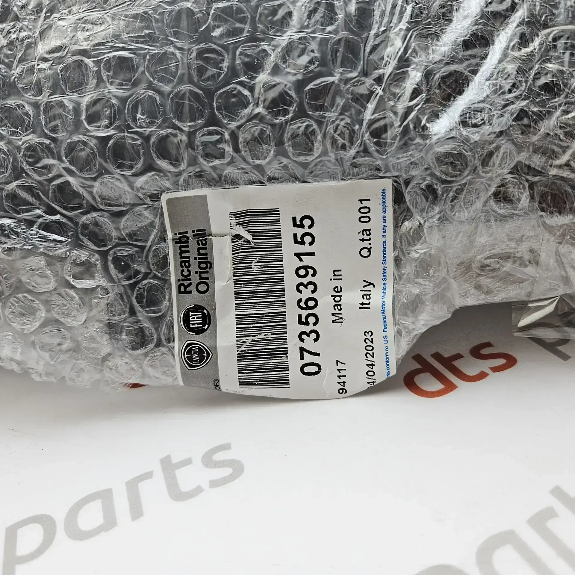 OEM FCA 735639155 – Rear right bumper corner grey Fiat Ducato Peugeot Boxer Citr