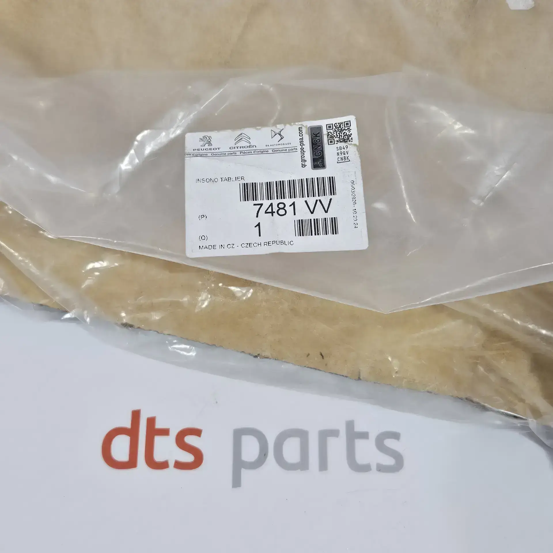 OEM PSA 7481VV – Noise suppression