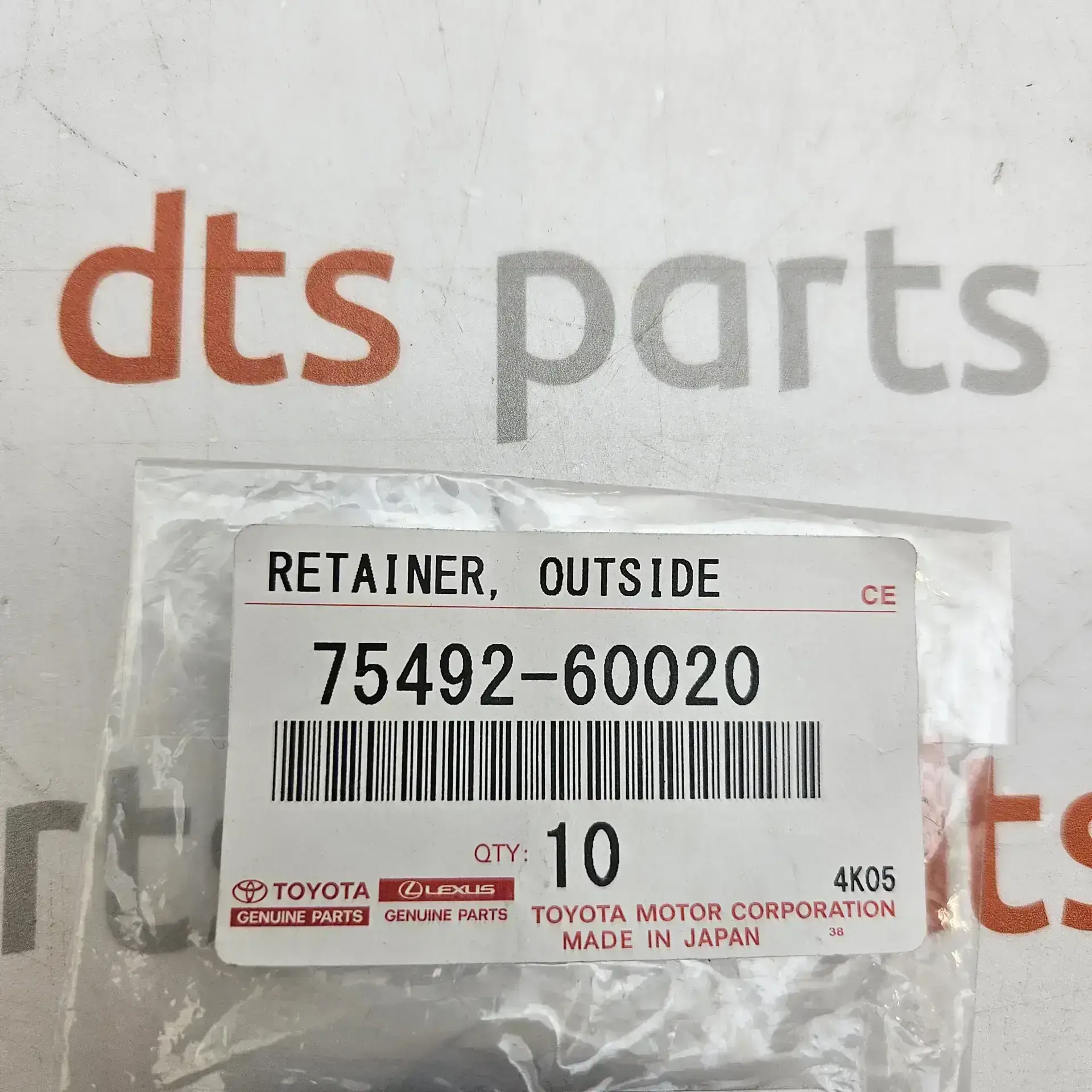 OEM Toyota 7549260020 – Clip Genuine Toyota
