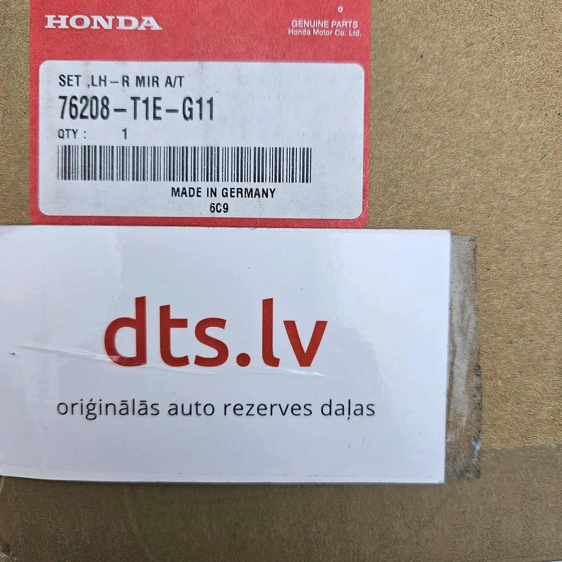 OEM Honda 76208T1EG11 – Right exterior door wing mirror sub-assembly