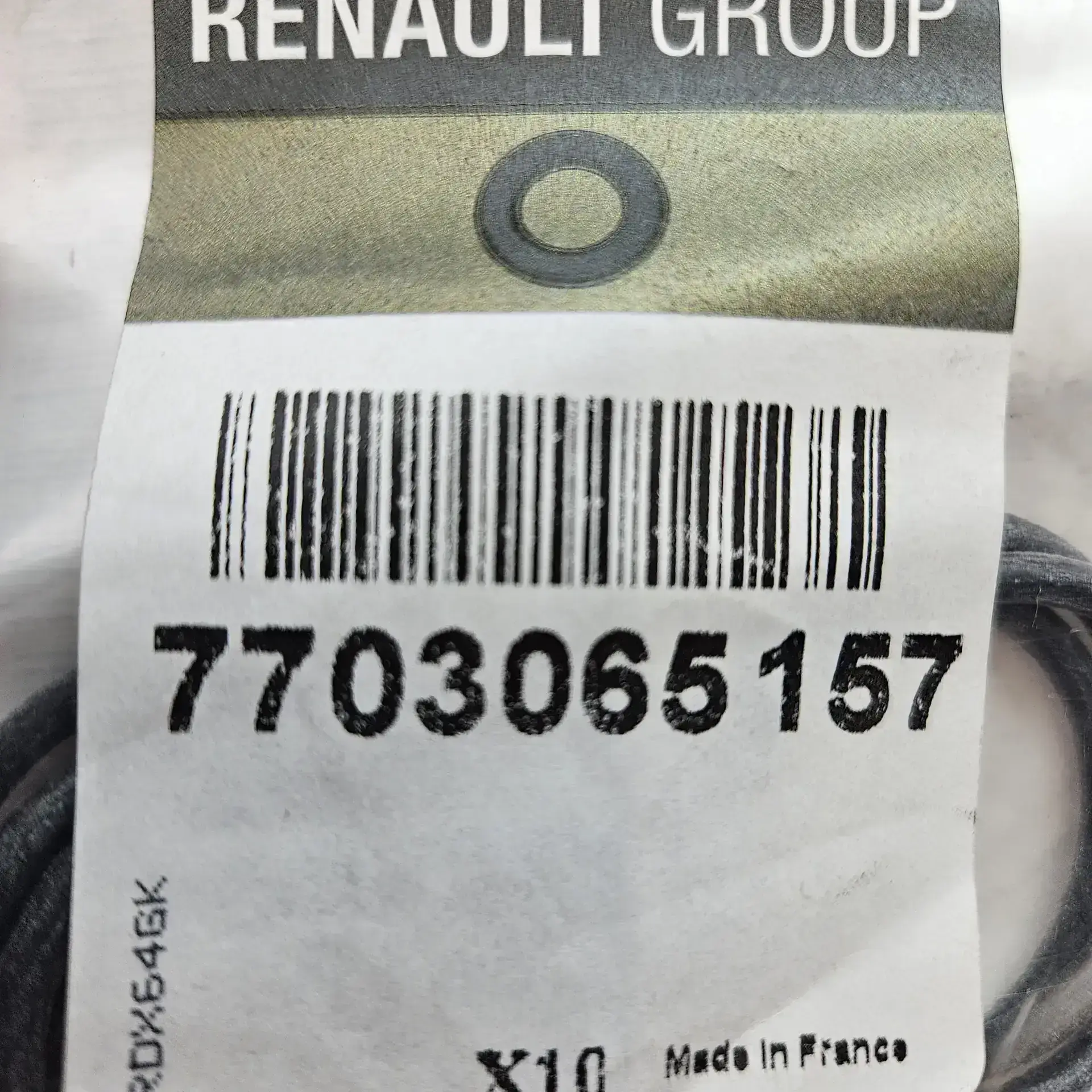 OEM Renault 7703065157 – O-ring