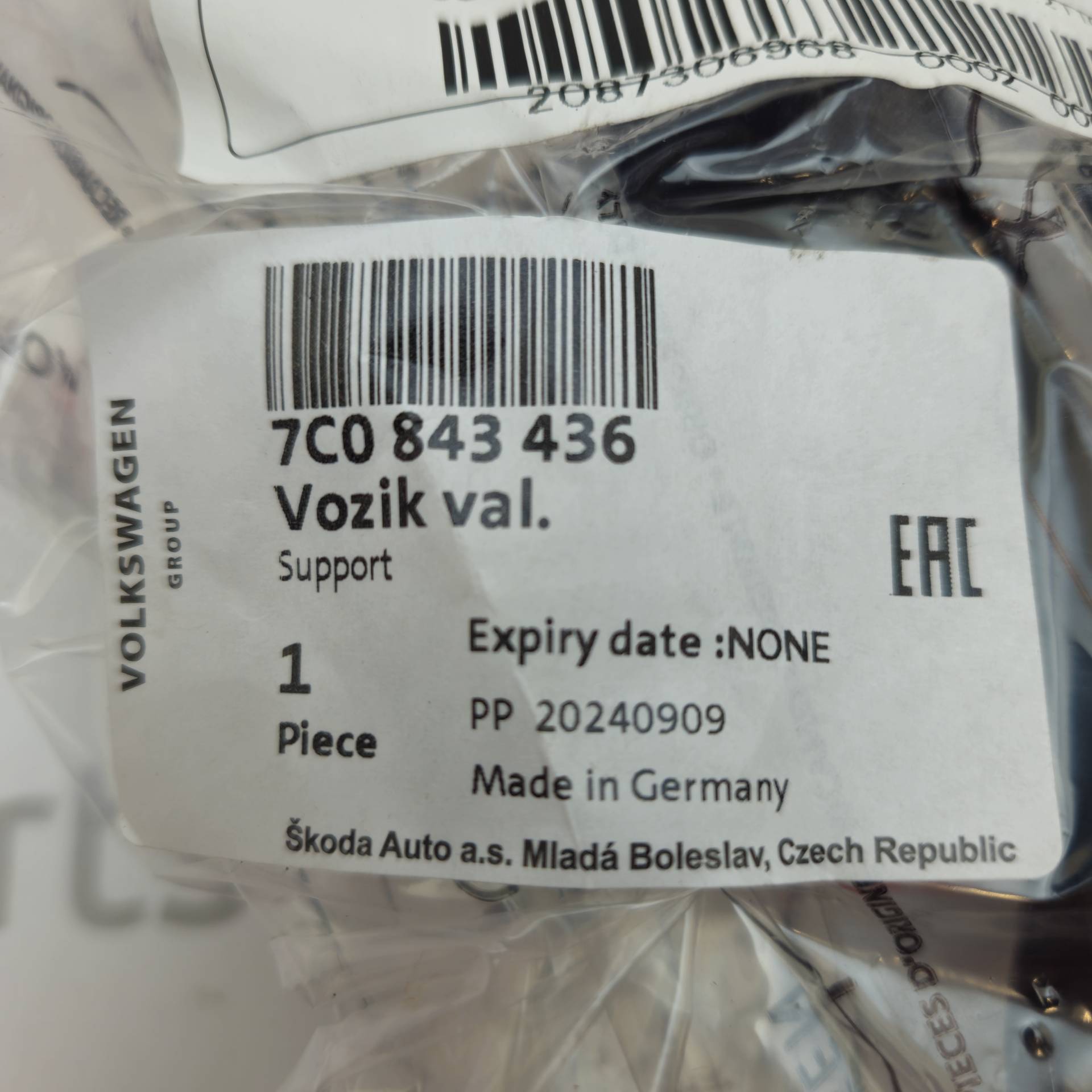 OEM VAG 7C0843436 – Support for sliding door