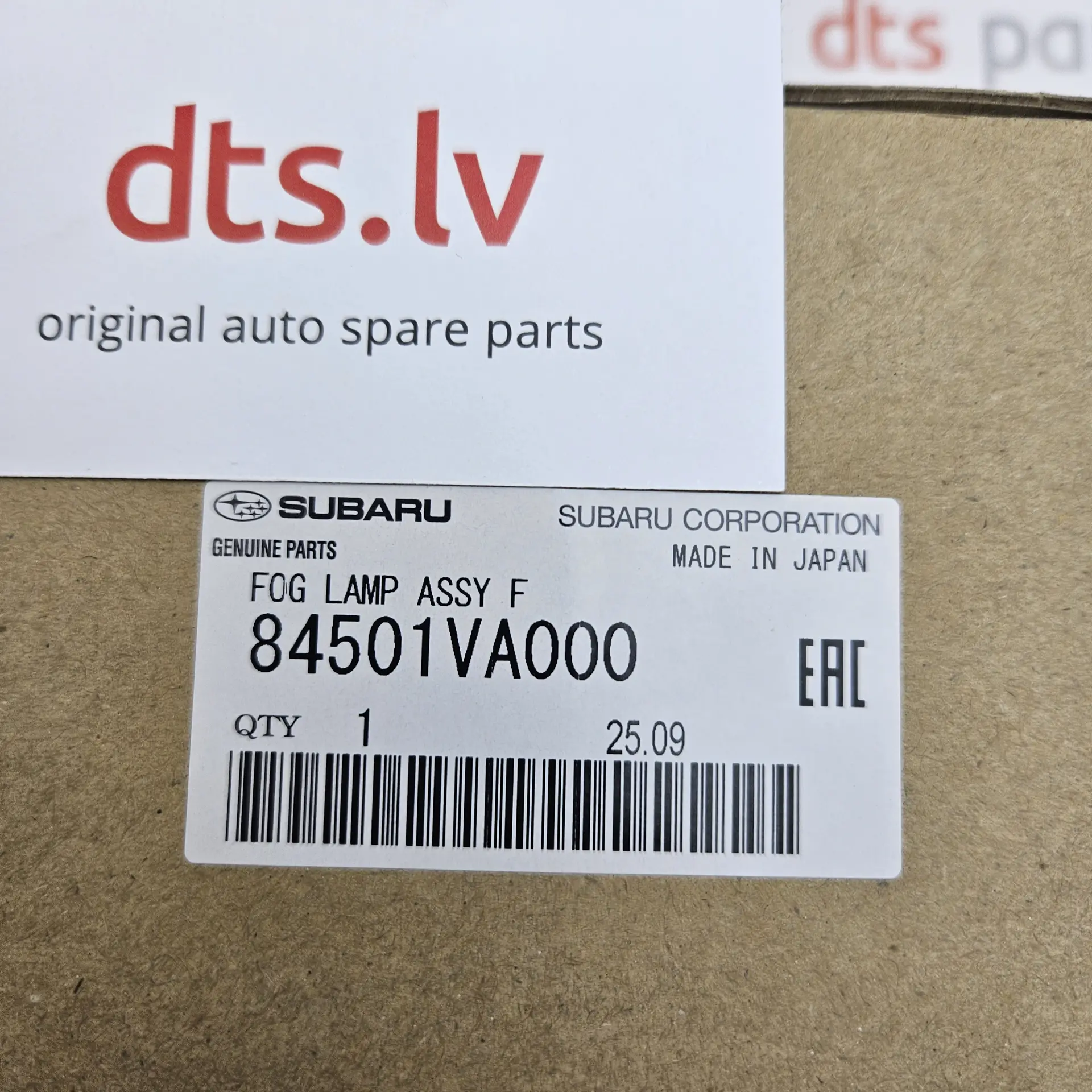 OEM Subaru 84501VA000 – Front right LED fog lamp light assembly (RH)