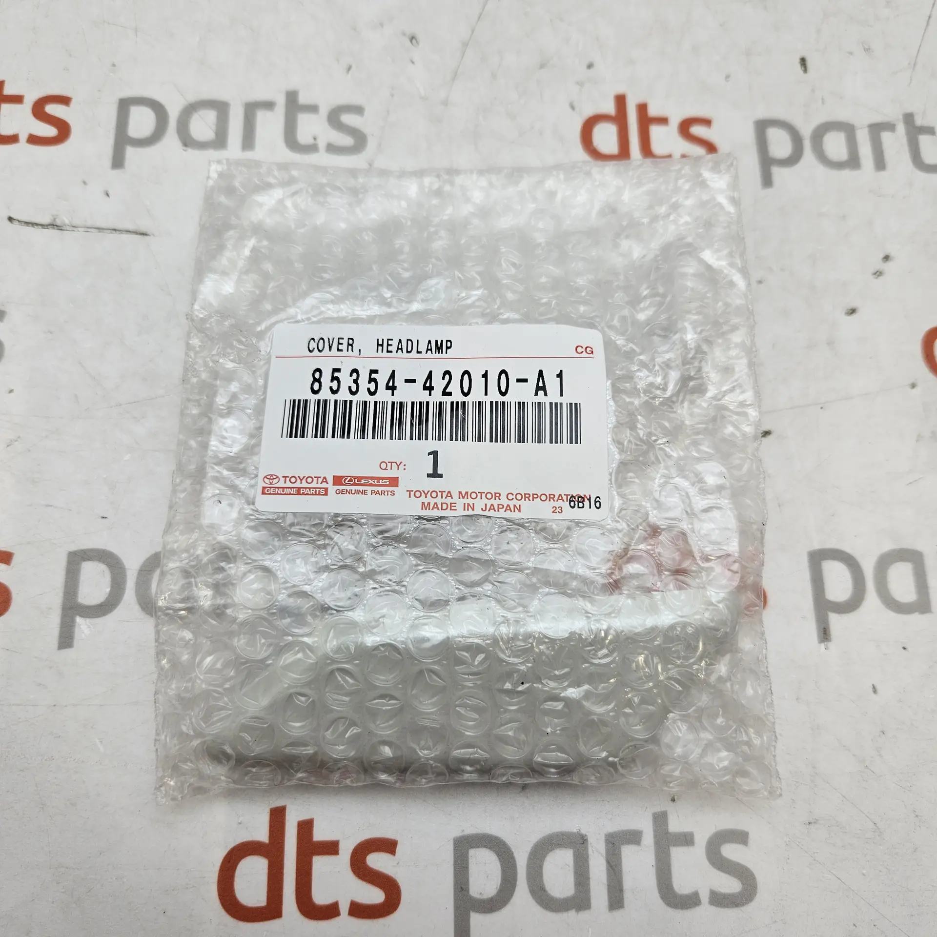 OEM Toyota 8535442010A1 – Left side headlight washer spray nozzle cover cap