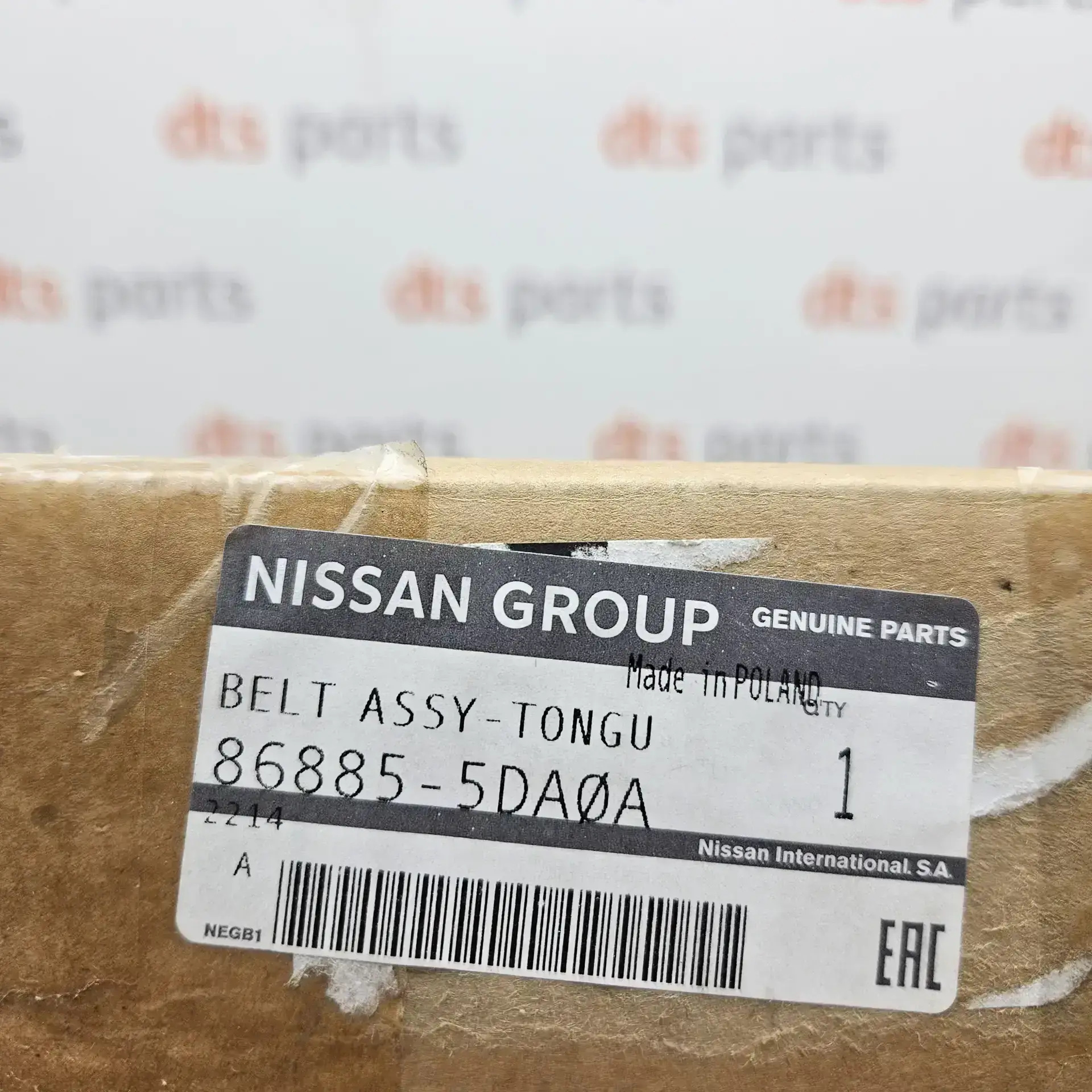 OEM Nissan 868855DA0A – Front passenger front seatbelt