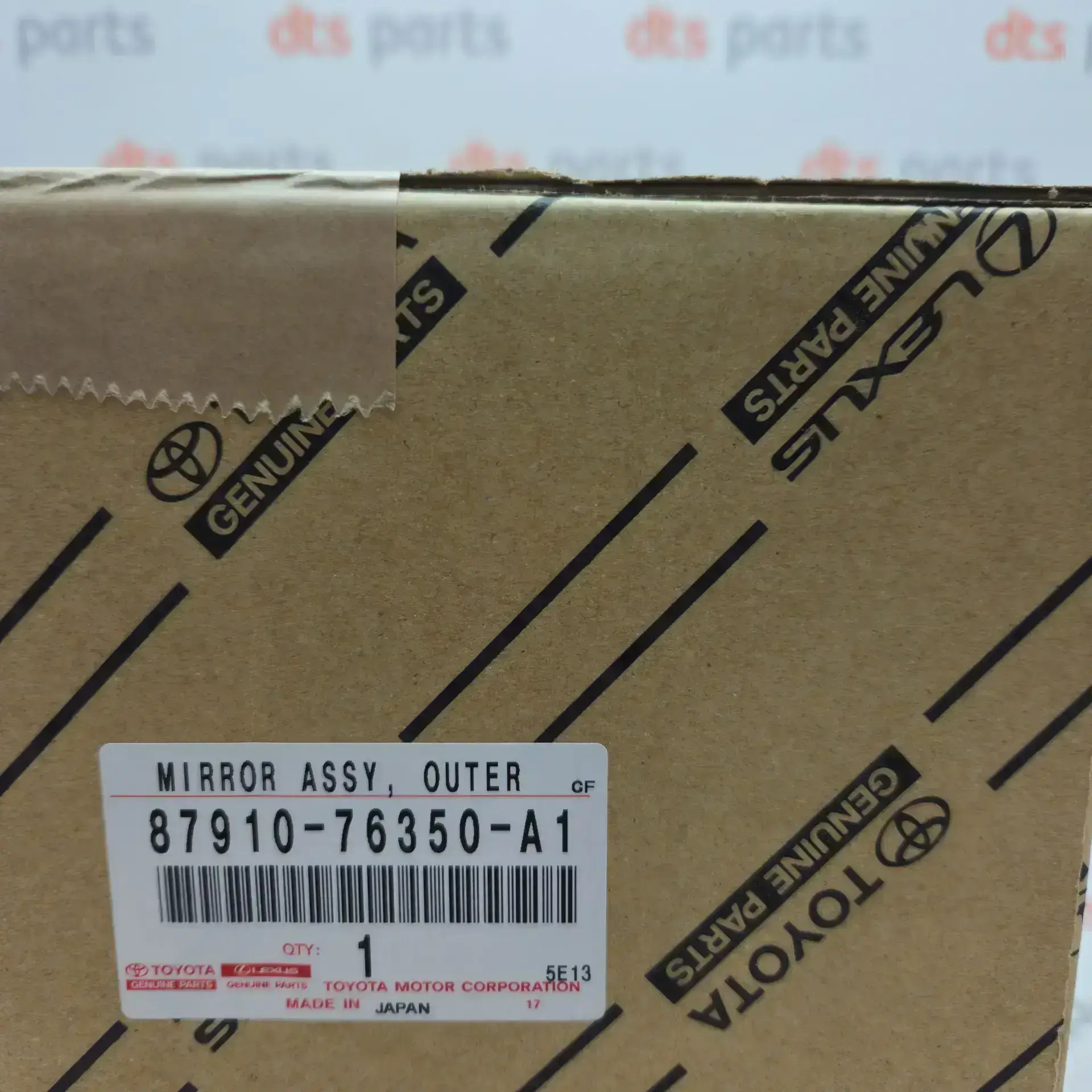 OEM Toyota 8791076350A1 – Right side mirror