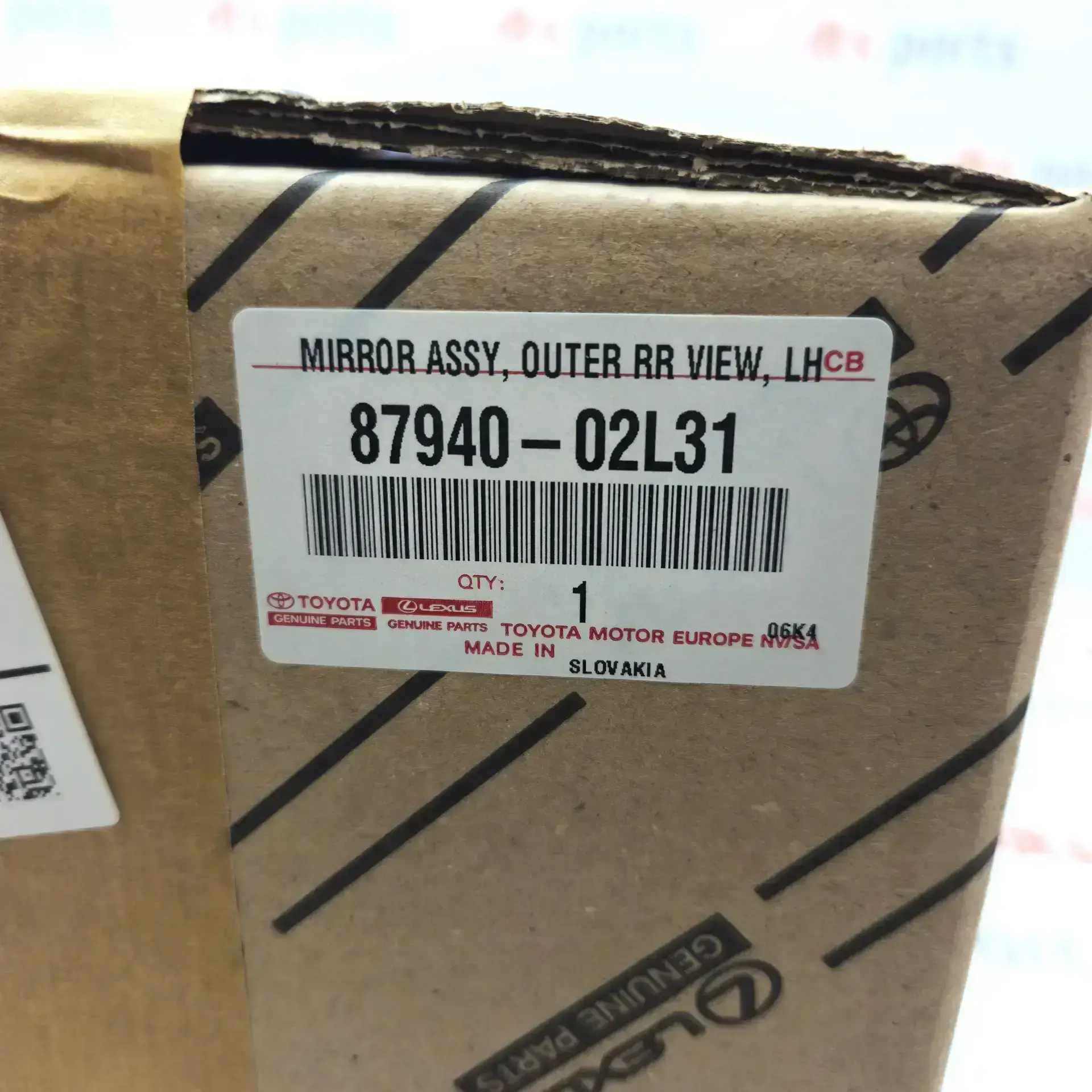OEM Toyota/Lexus 8794002L31 – Left rear view mirror