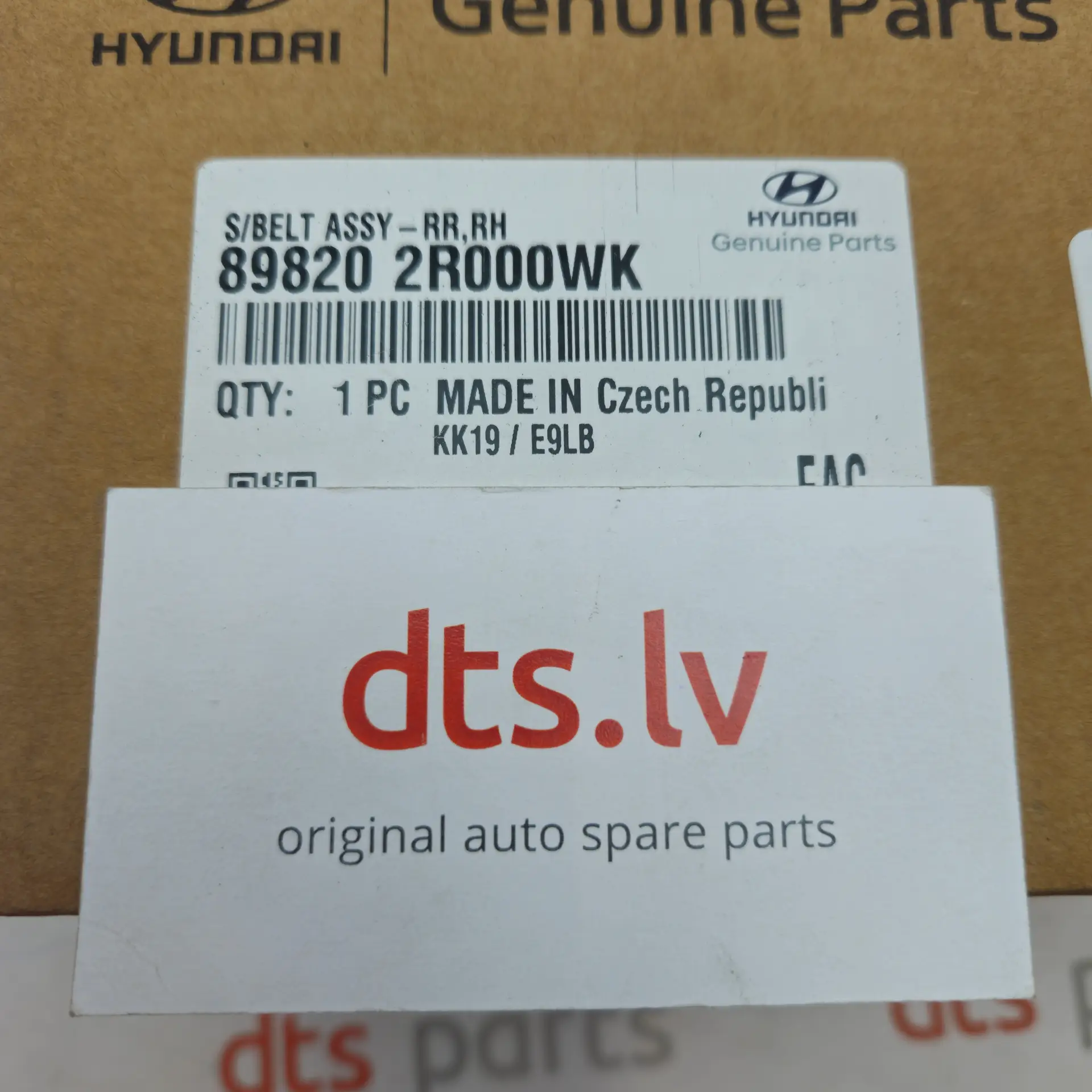 OEM Hyundai 898202R000WK – Seat belt assembly