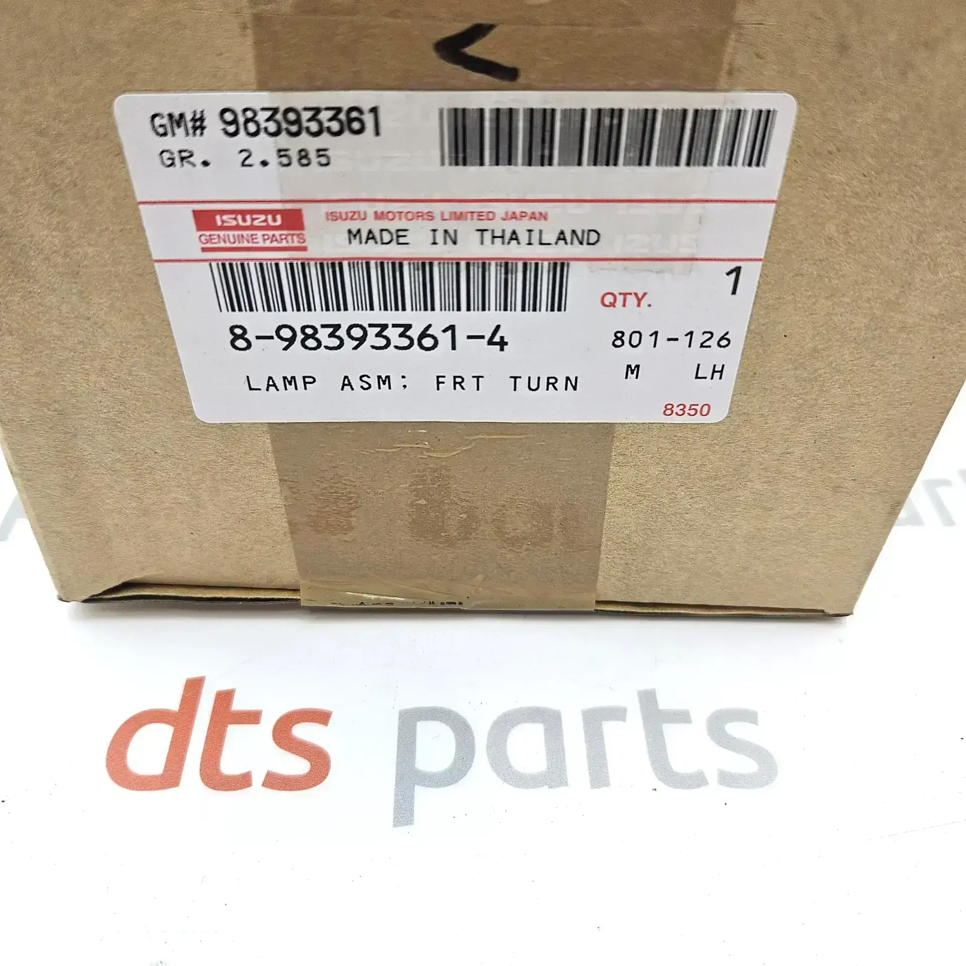 OEM Isuzu 8983933614 – Right side turn signal light