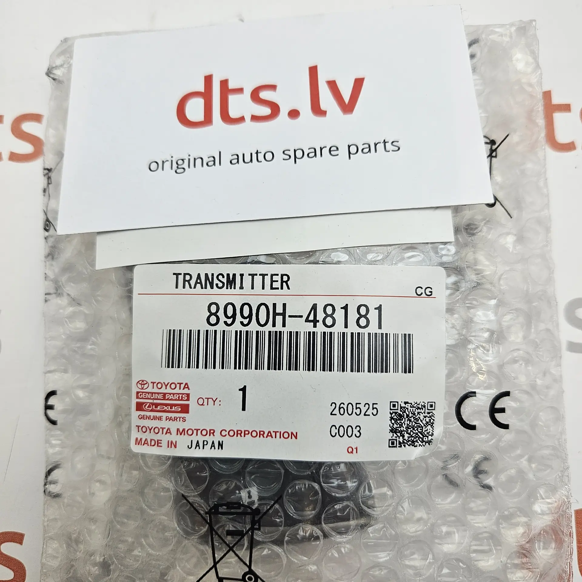 OEM Toyota/Lexus 8990H48181 – Smart key remote electrical transmitter sub-assembly