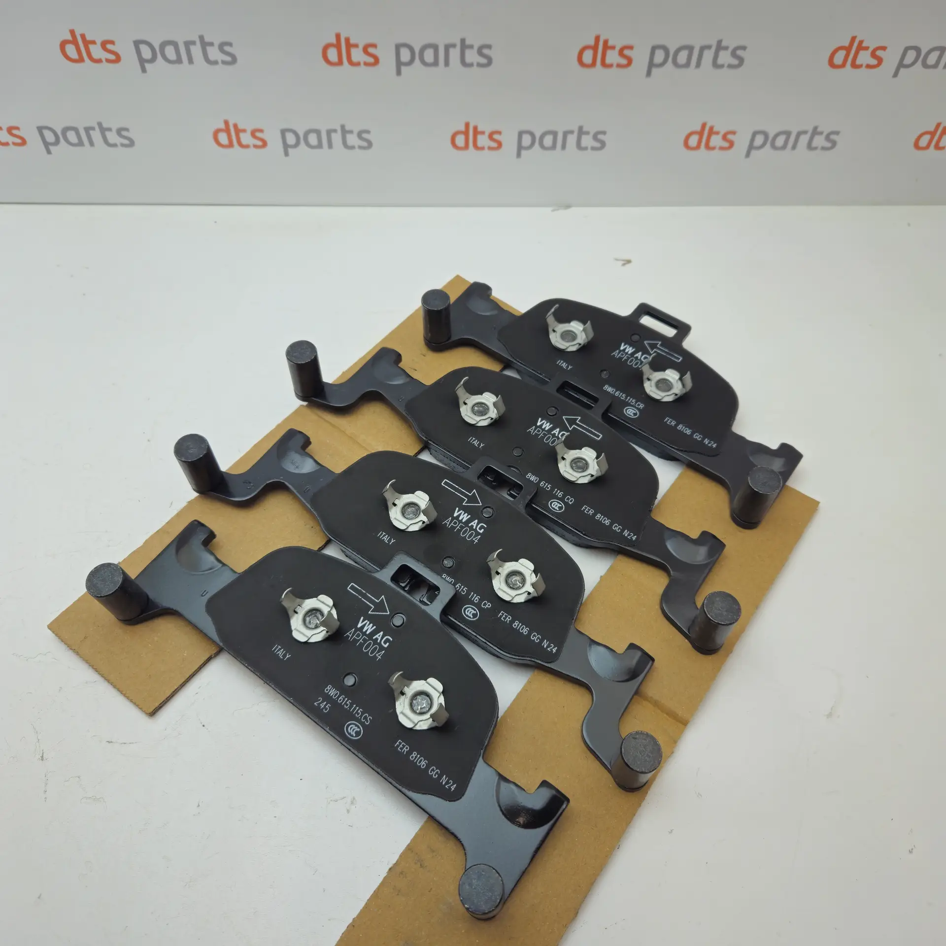 OEM Audi 8W0698151BB – Front brake pad set