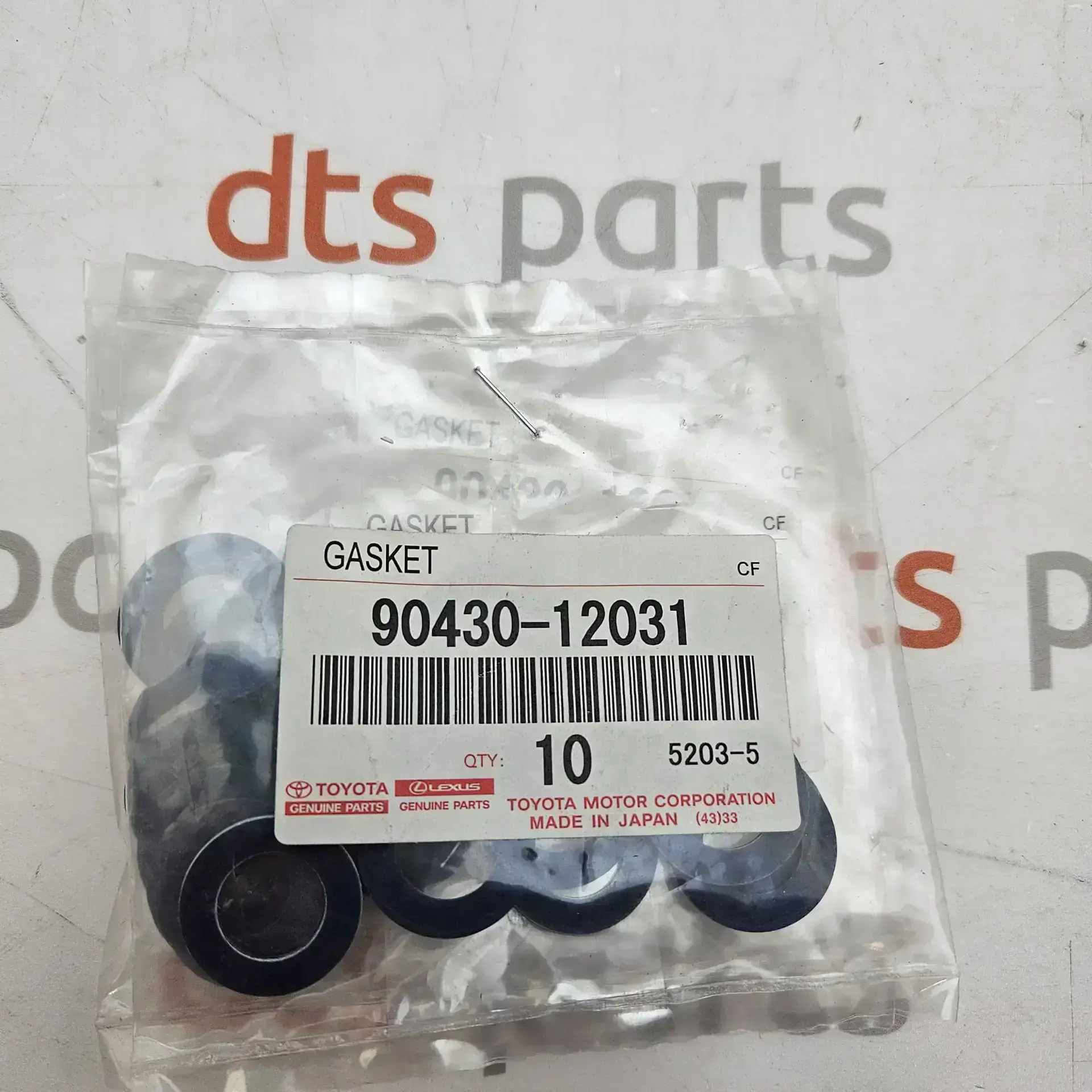 OEM Toyota 9043012031 – Oil drain plug gasket Genuine Toyota