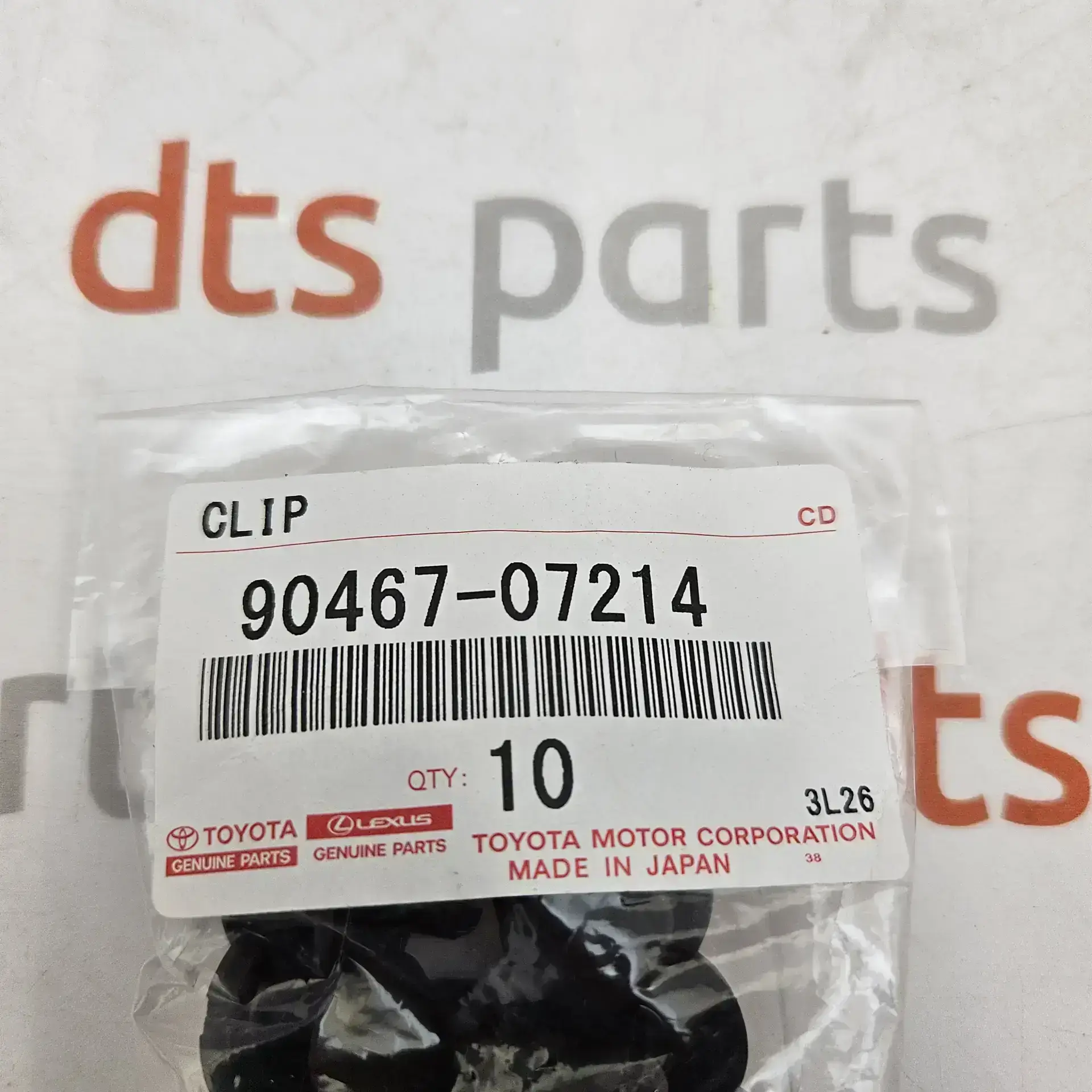 OEM Toyota 9046707214 – Clip, Genuine Toyota