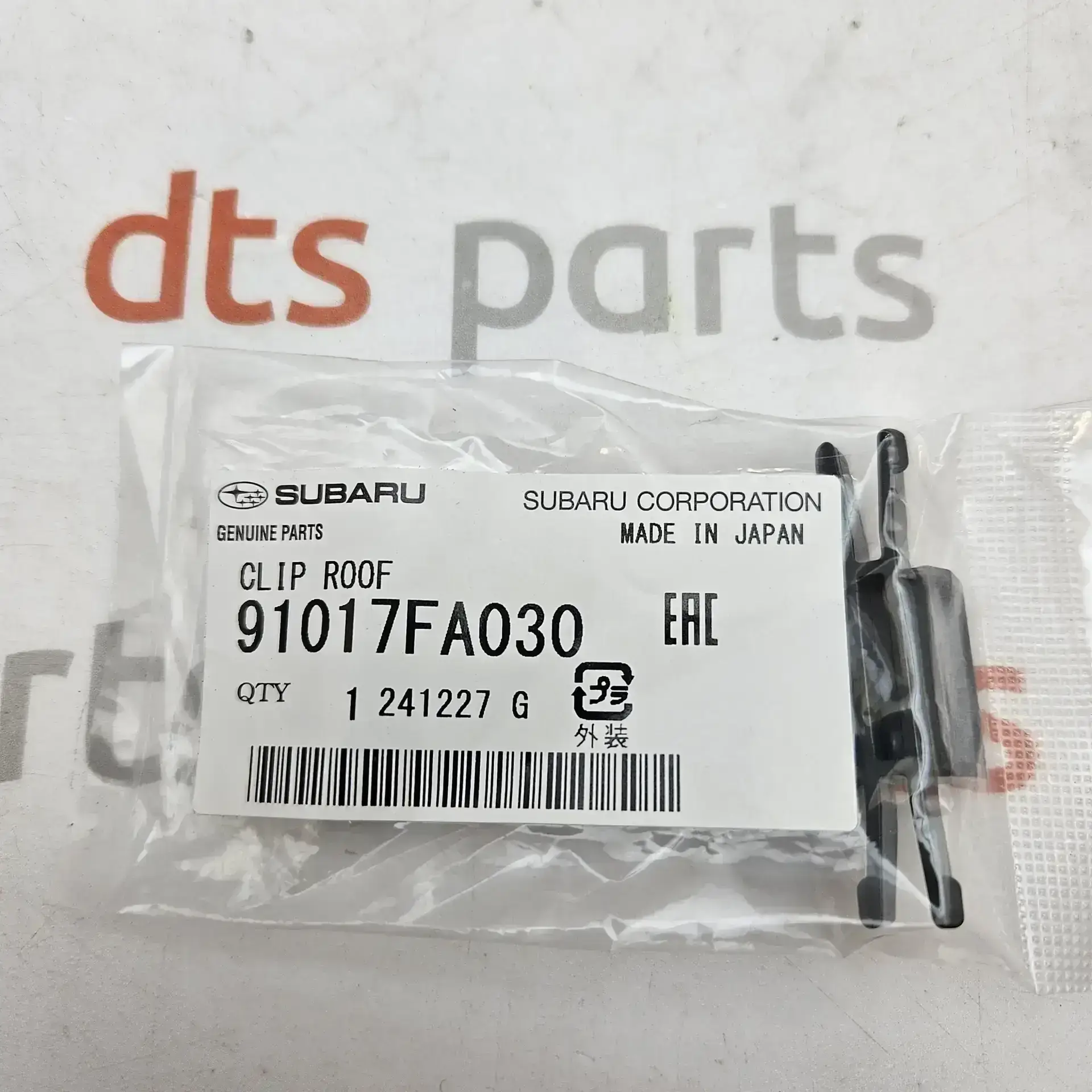OEM Subaru 91017FA030 – Roof moulding clip Subaru Impreza 1992-2000