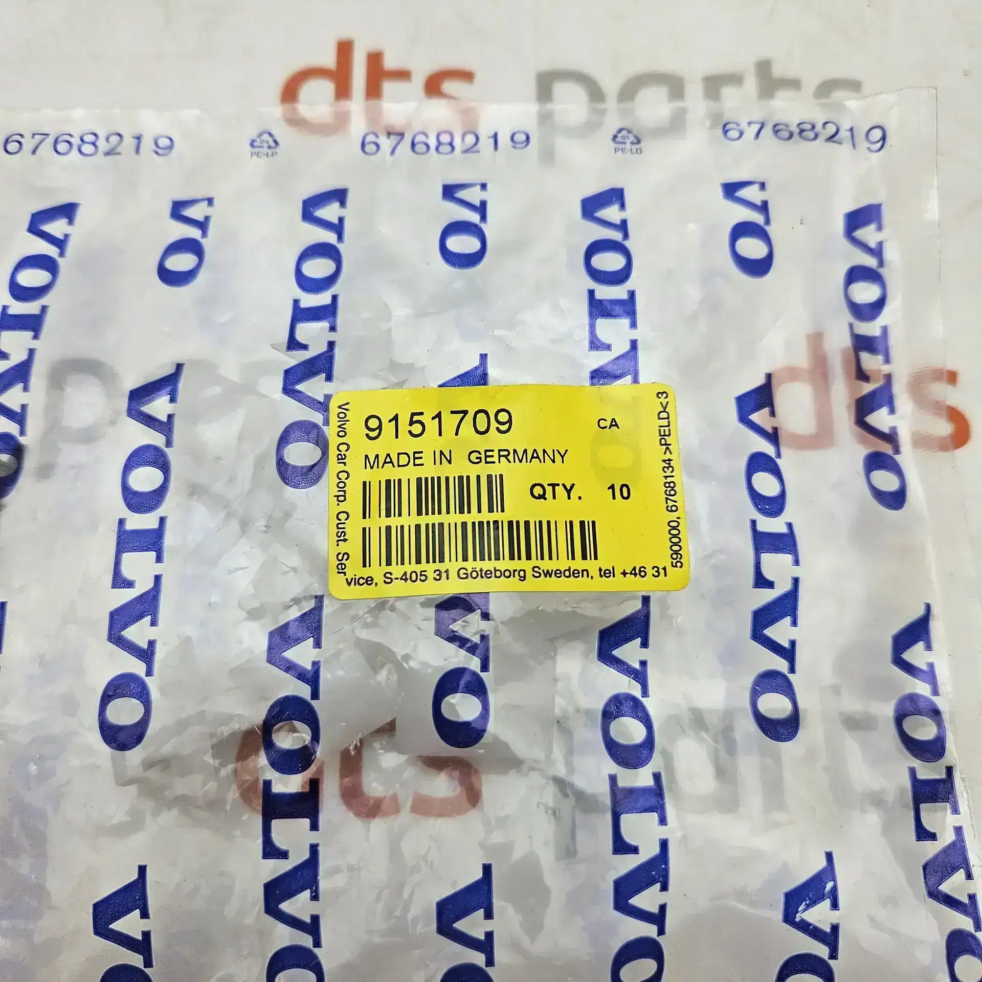 OEM Volvo 9151709 – Moulding clip