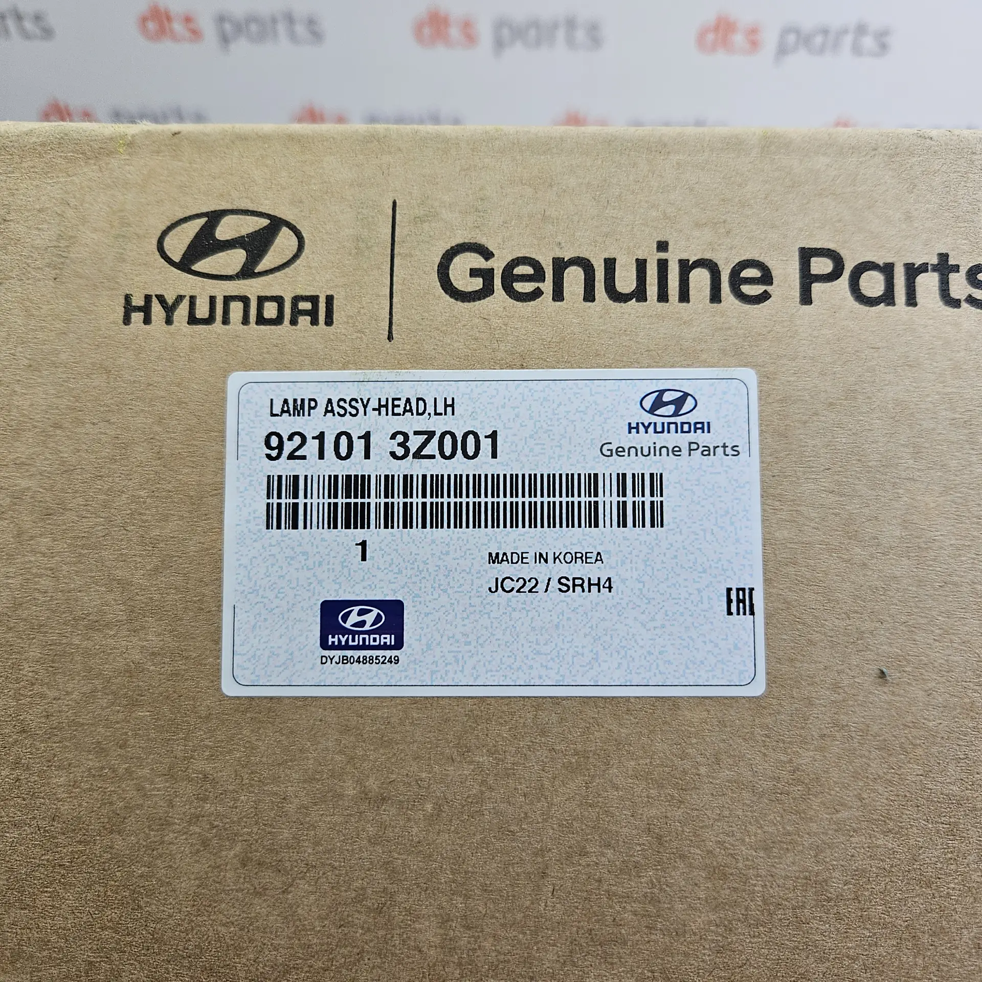 OEM Hyundai 921013Z001 – Front left headlight assembly