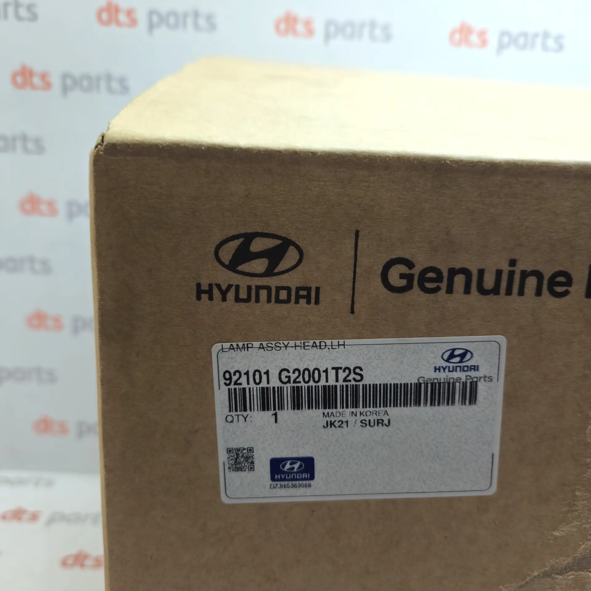 OEM Hyundai 92101G2001T2S – Left headlight