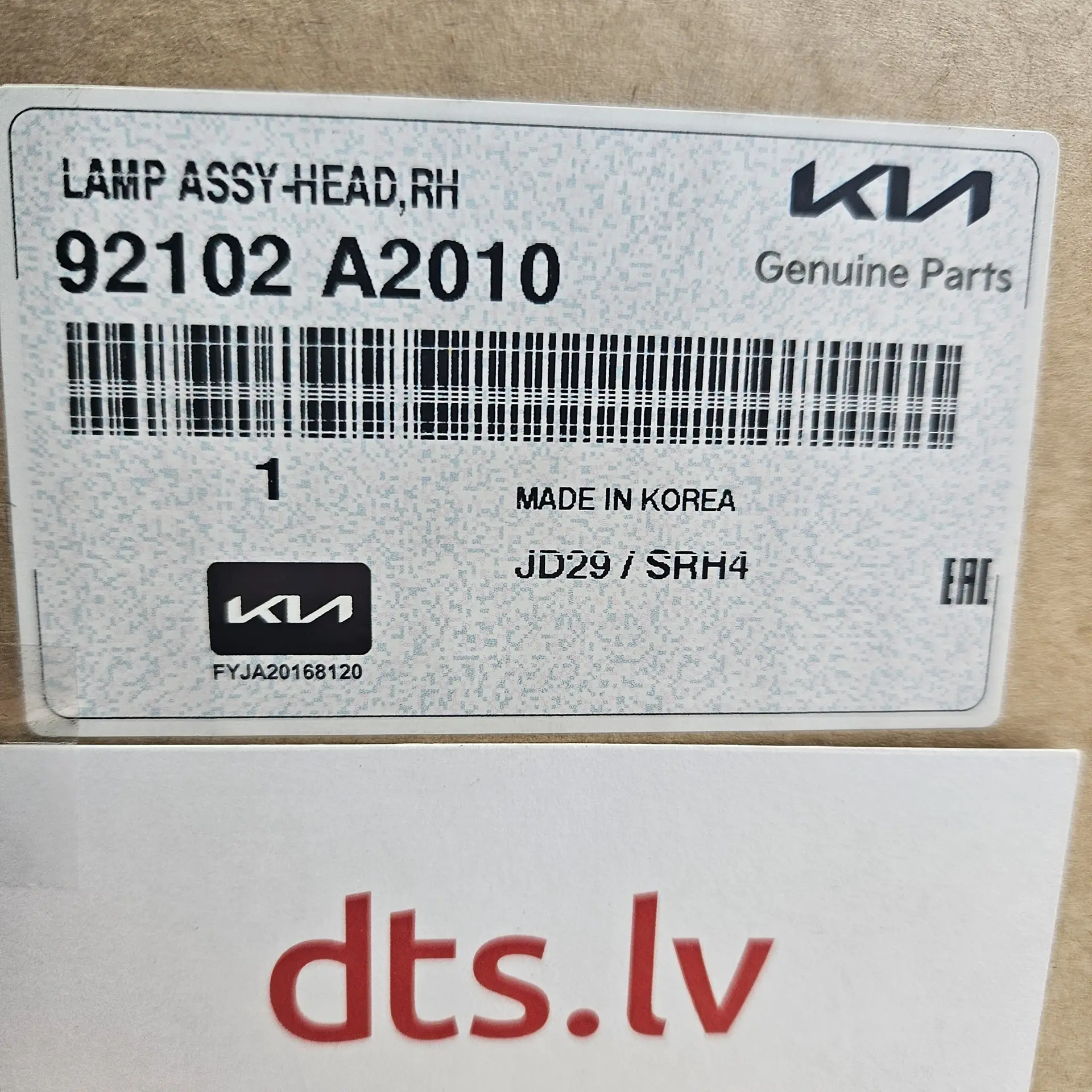KIA 92102A2010