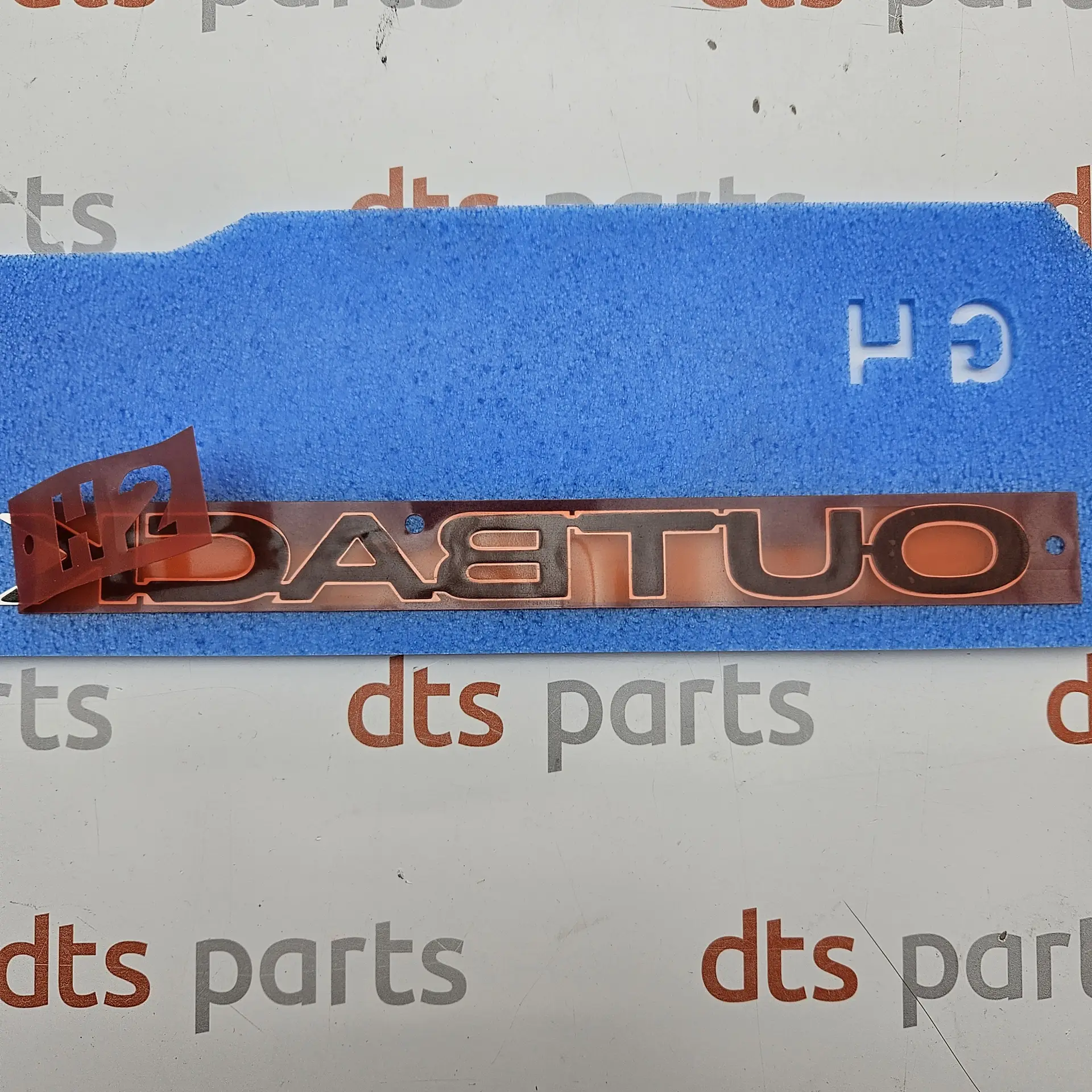 OEM Subaru 93079AN080 – Rear tailgate "OUTBACK" emblem badge