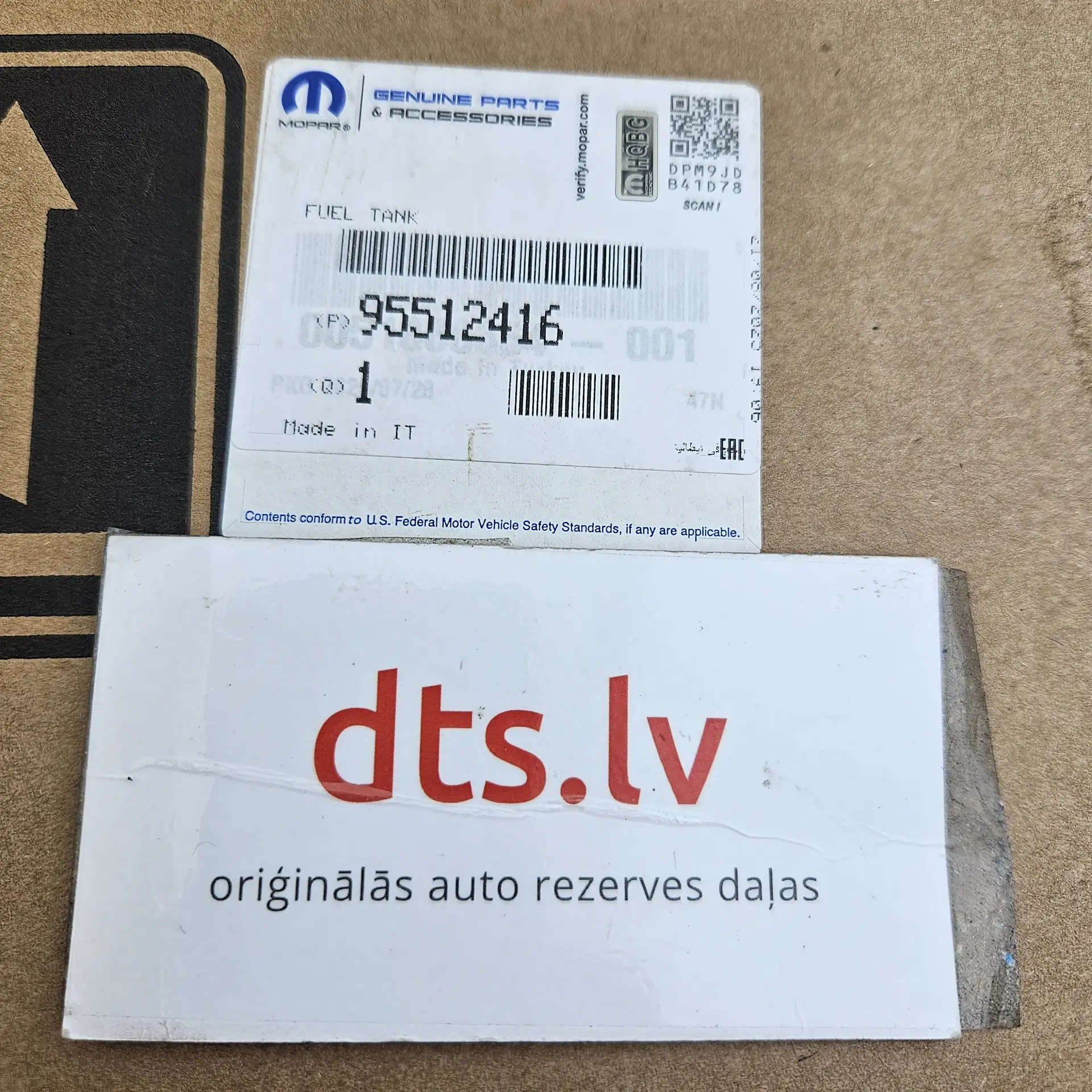 OEM PSA 95512416 – Fuel tank assembly