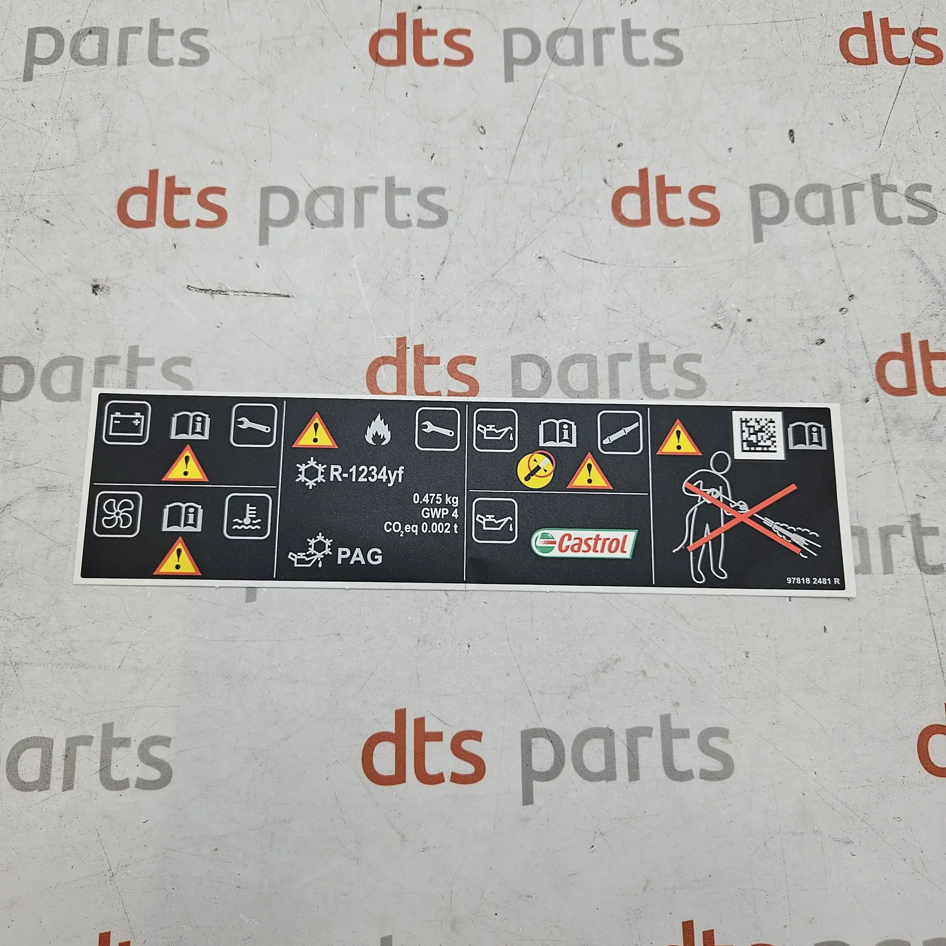 OEM Renault 978182481R – Rear dashboard upper speakers defroster grille assembly