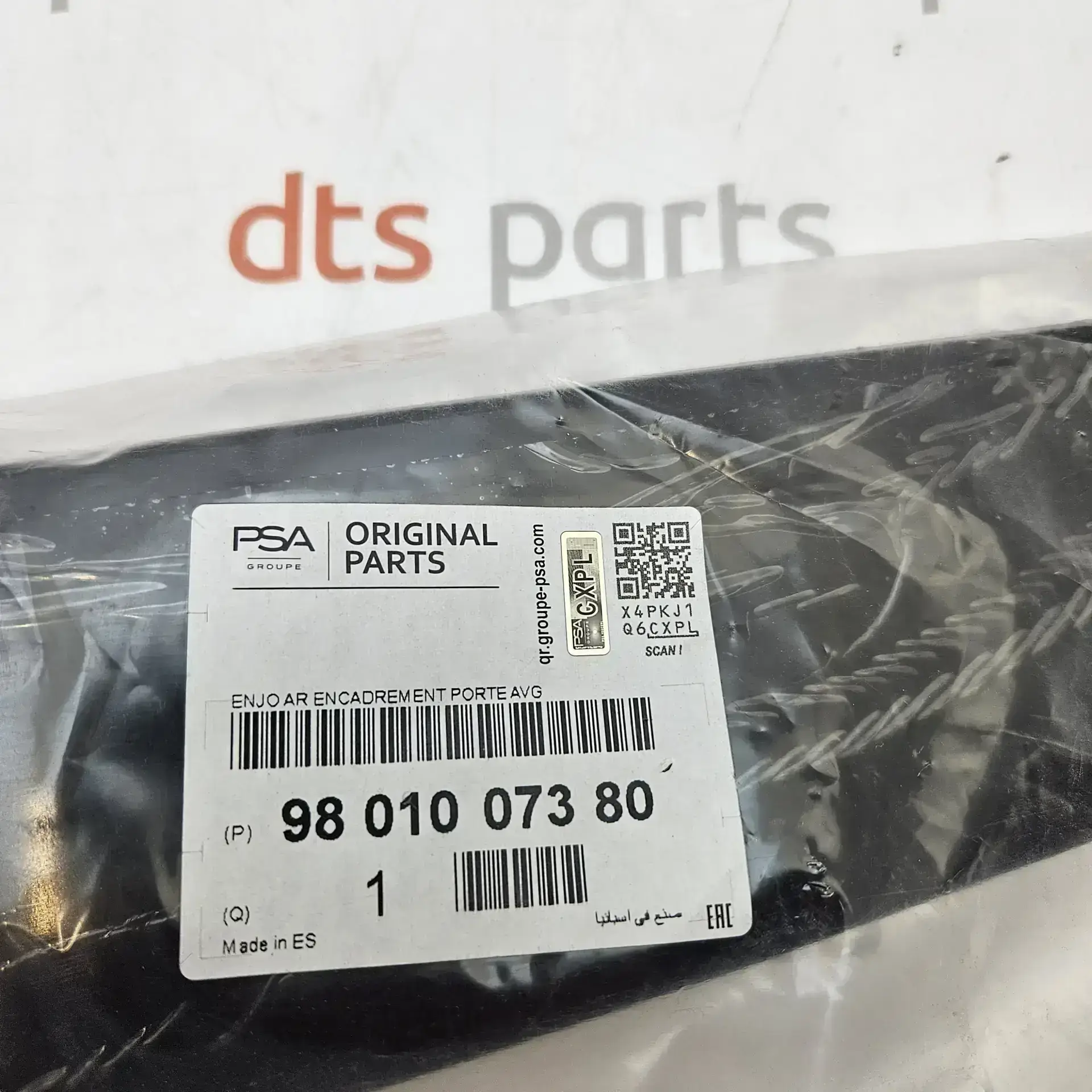 OEM PSA 9801007380 – Front door panel part
