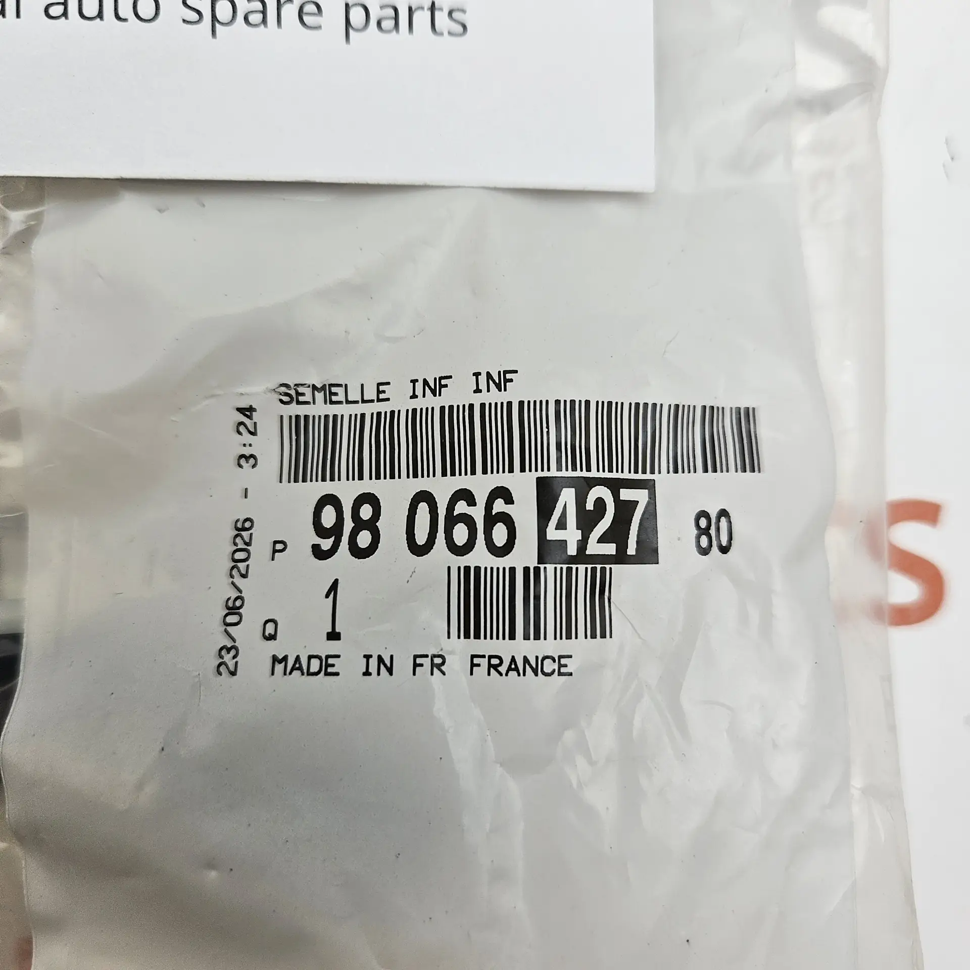 OEM PSA 9806642780 – Front coil spring lower rubber seat insulator