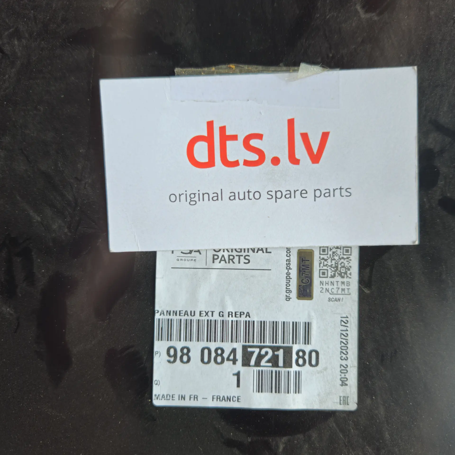 OEM PSA 9808472180 – Rear wing door outer panel