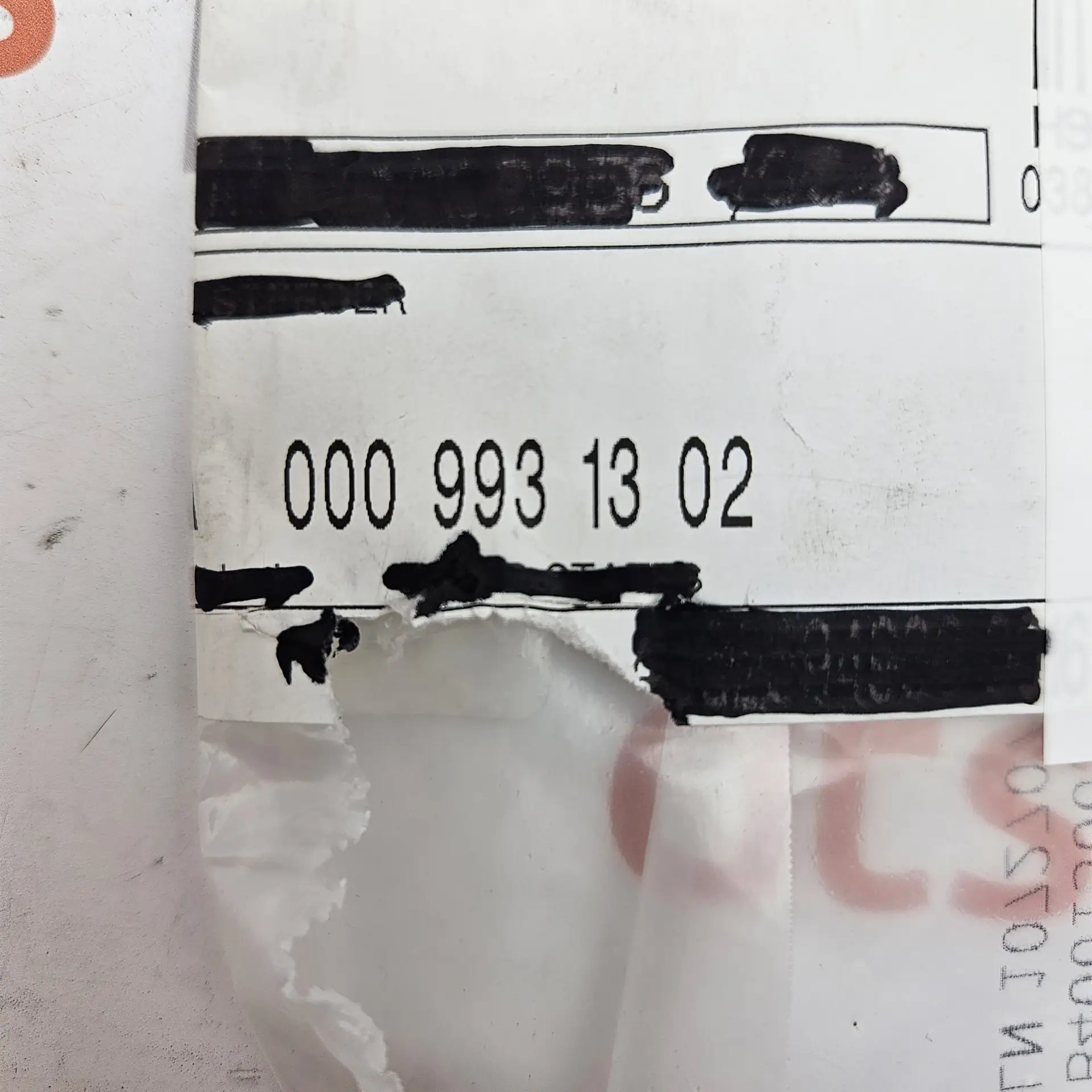 OEM Mercedes Benz A0009931302 – Radiator hose retaining clip
