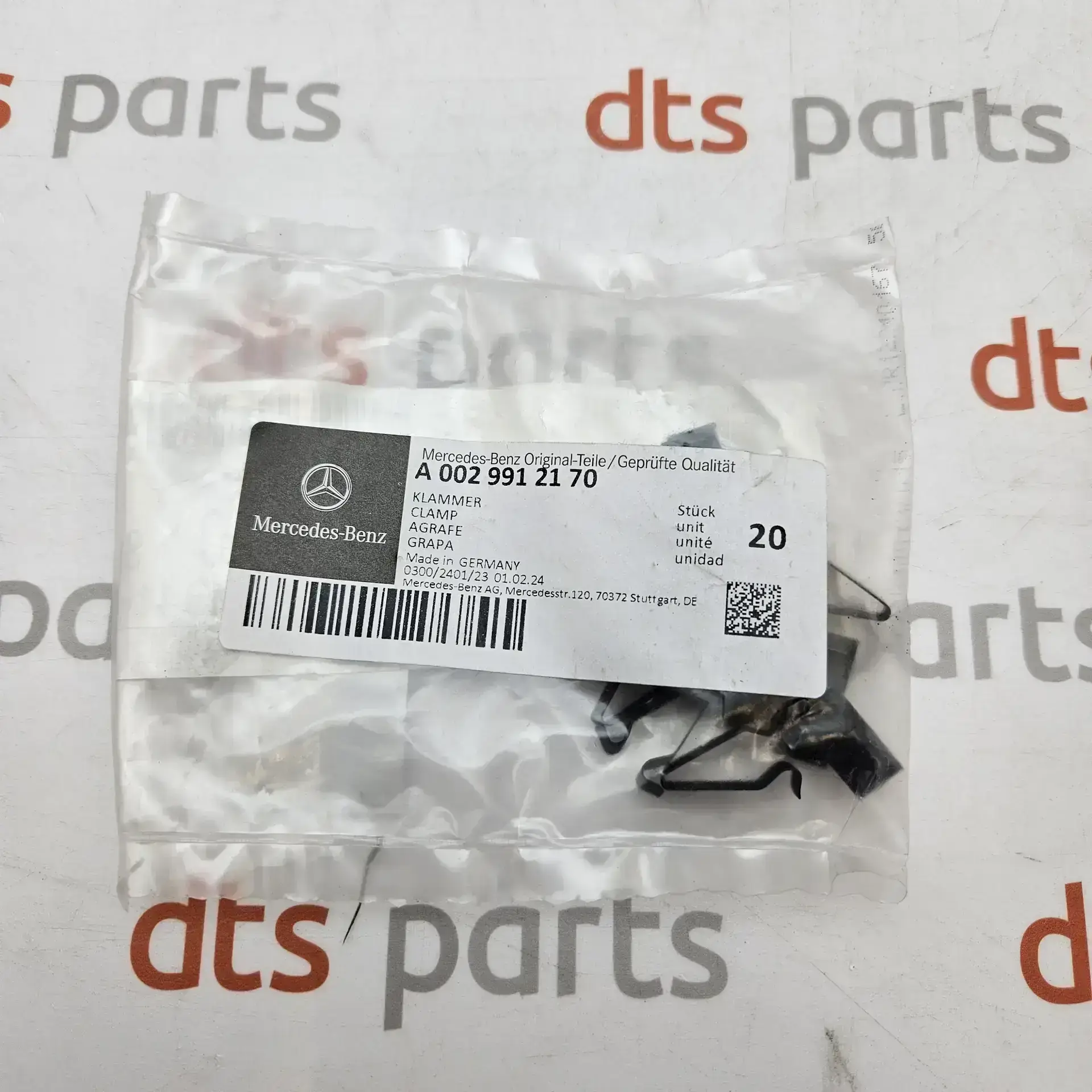 OEM Mercedes A0029912170 – Clamp