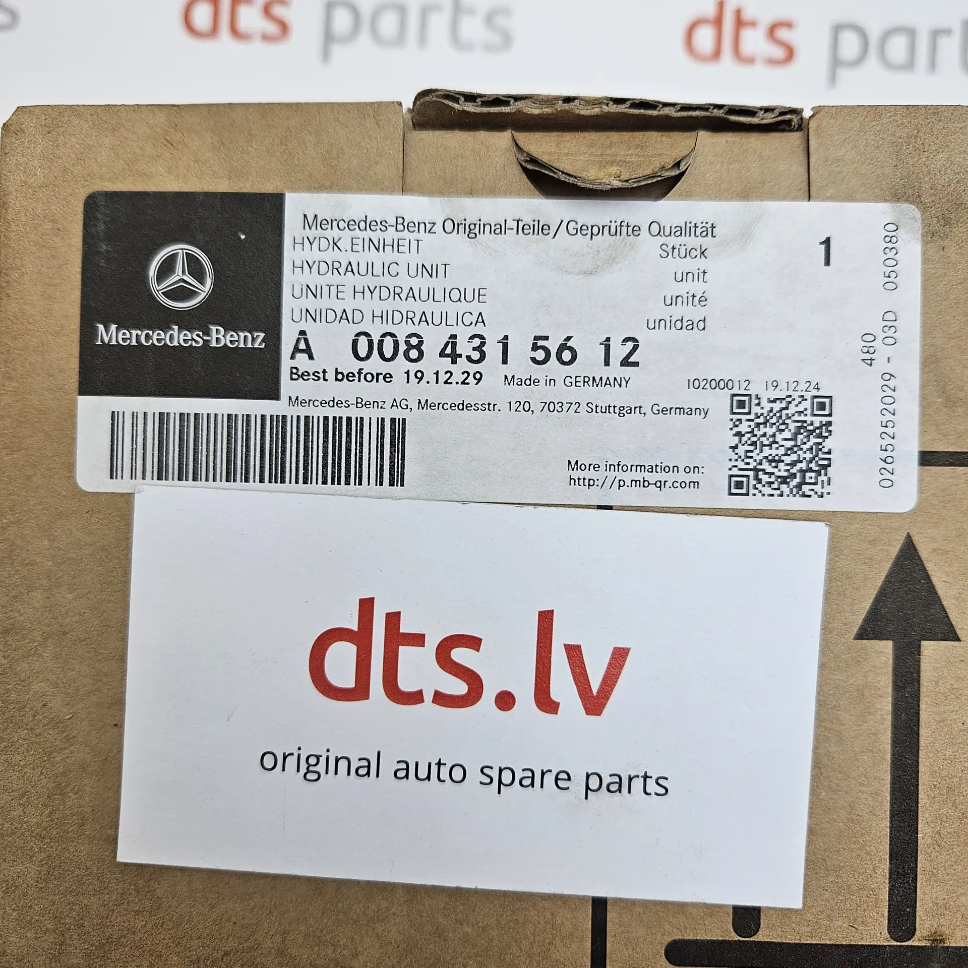 OEM Mercedes Benz A0084315612 – ABS hydraulic unit with control module