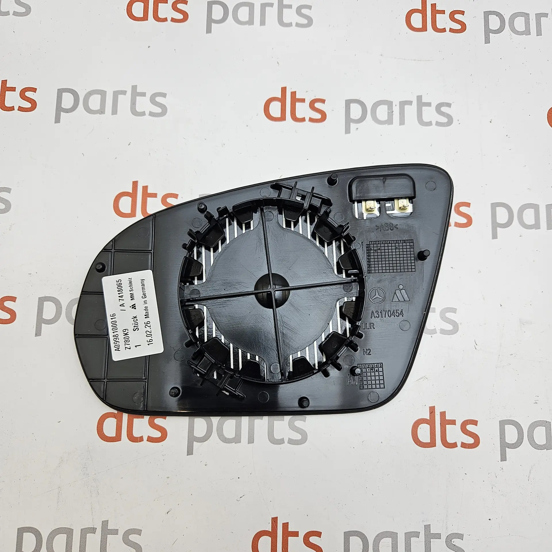 OEM Mercedes Benz A099810001664 – Exterior side mirror glass replacement element right-hand side
