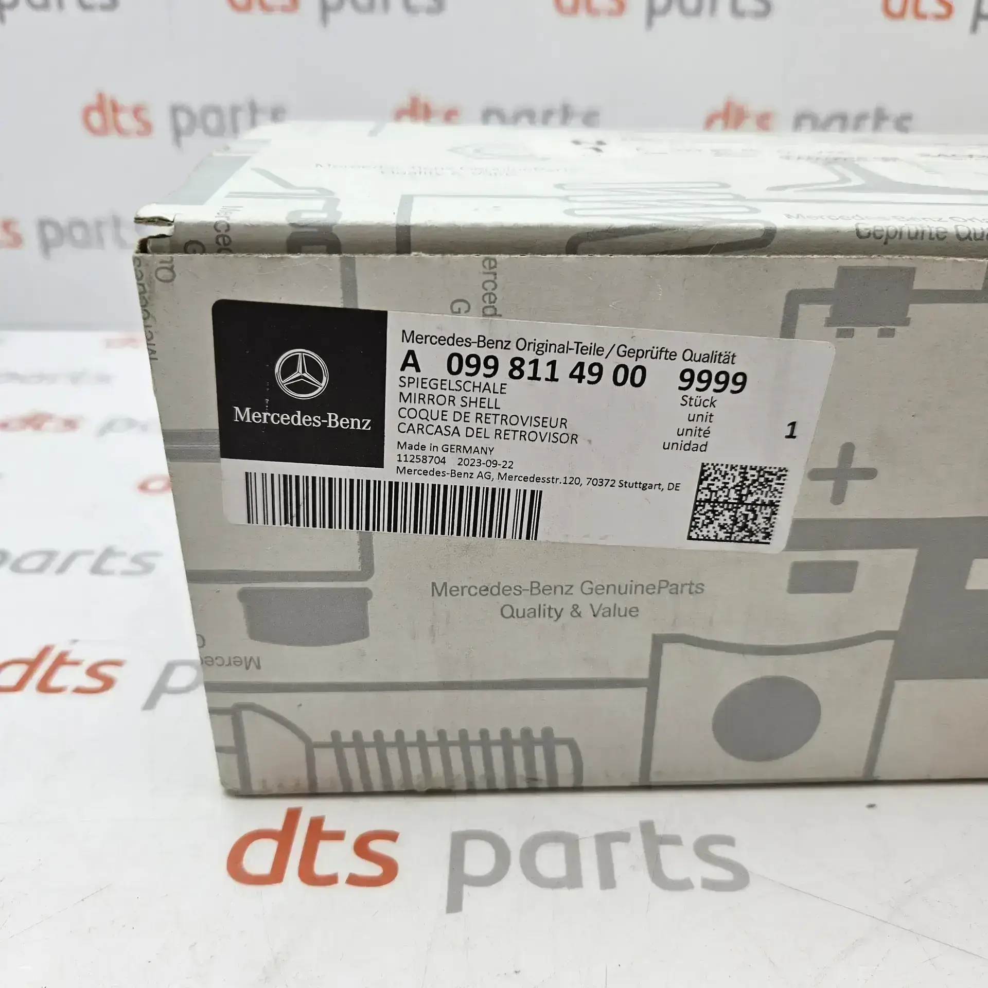 OEM Mercedes A09981149009999 – Left wing mirror cover