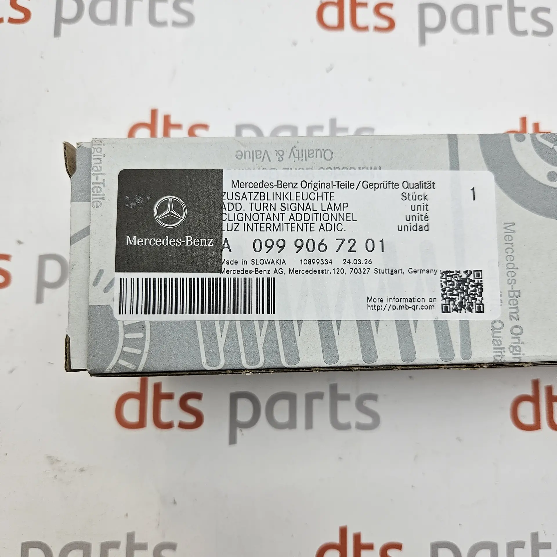 OEM Mercedes Benz A0999067201 – Front main headlight control module LED driver ballast unit