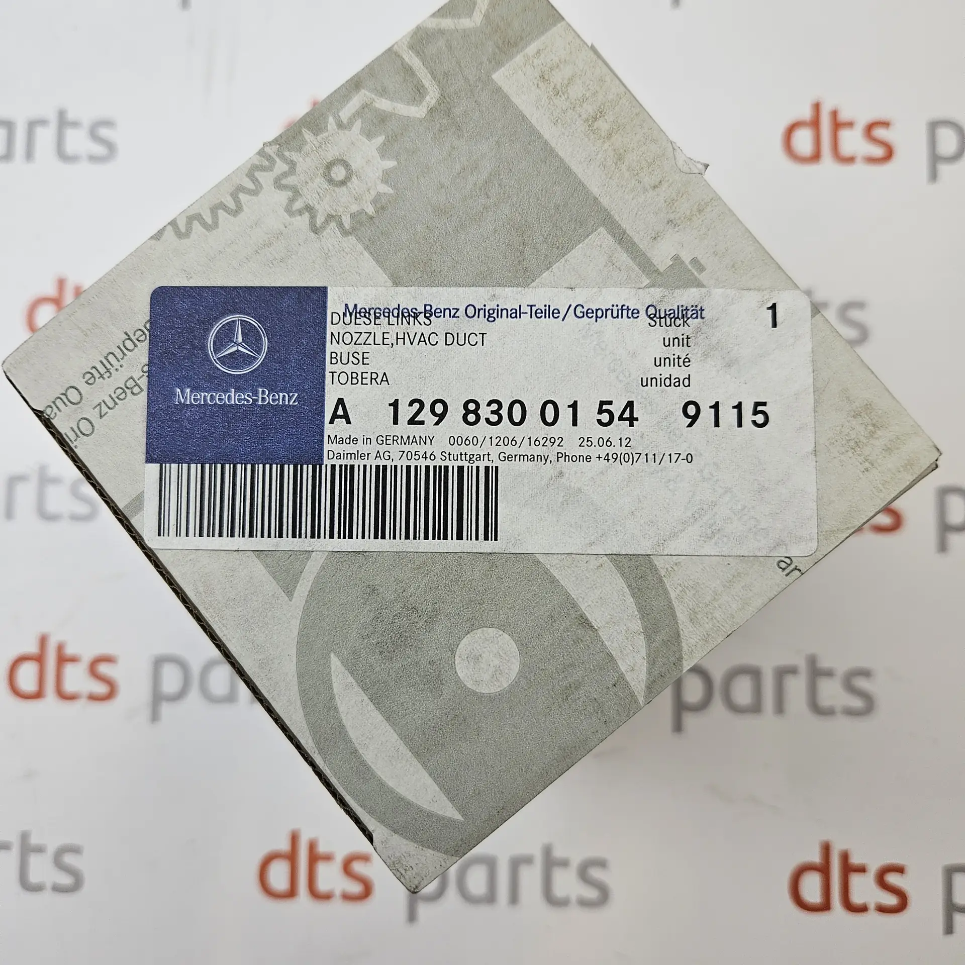 OEM Mercedes Benz A12983001549115 – Front dashboard side air vent