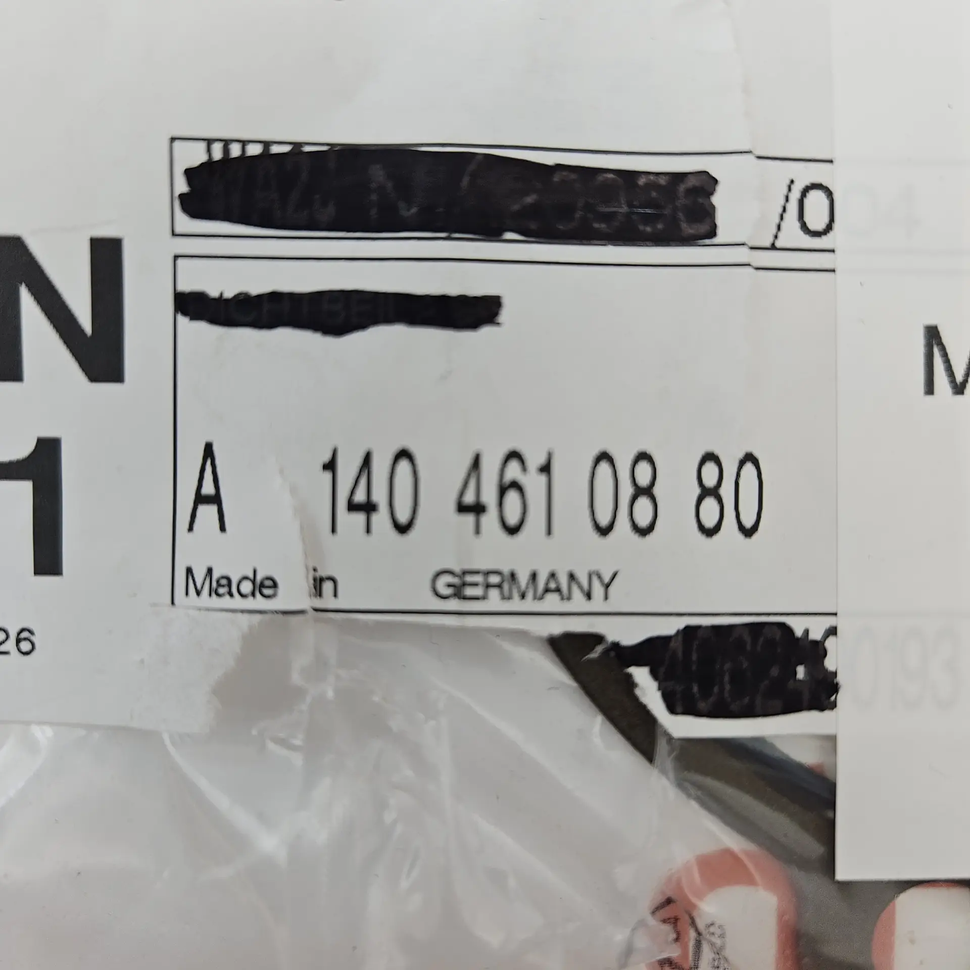 OEM Mercedes Benz A1404610880 – Steering gearbox bearing cover gasket