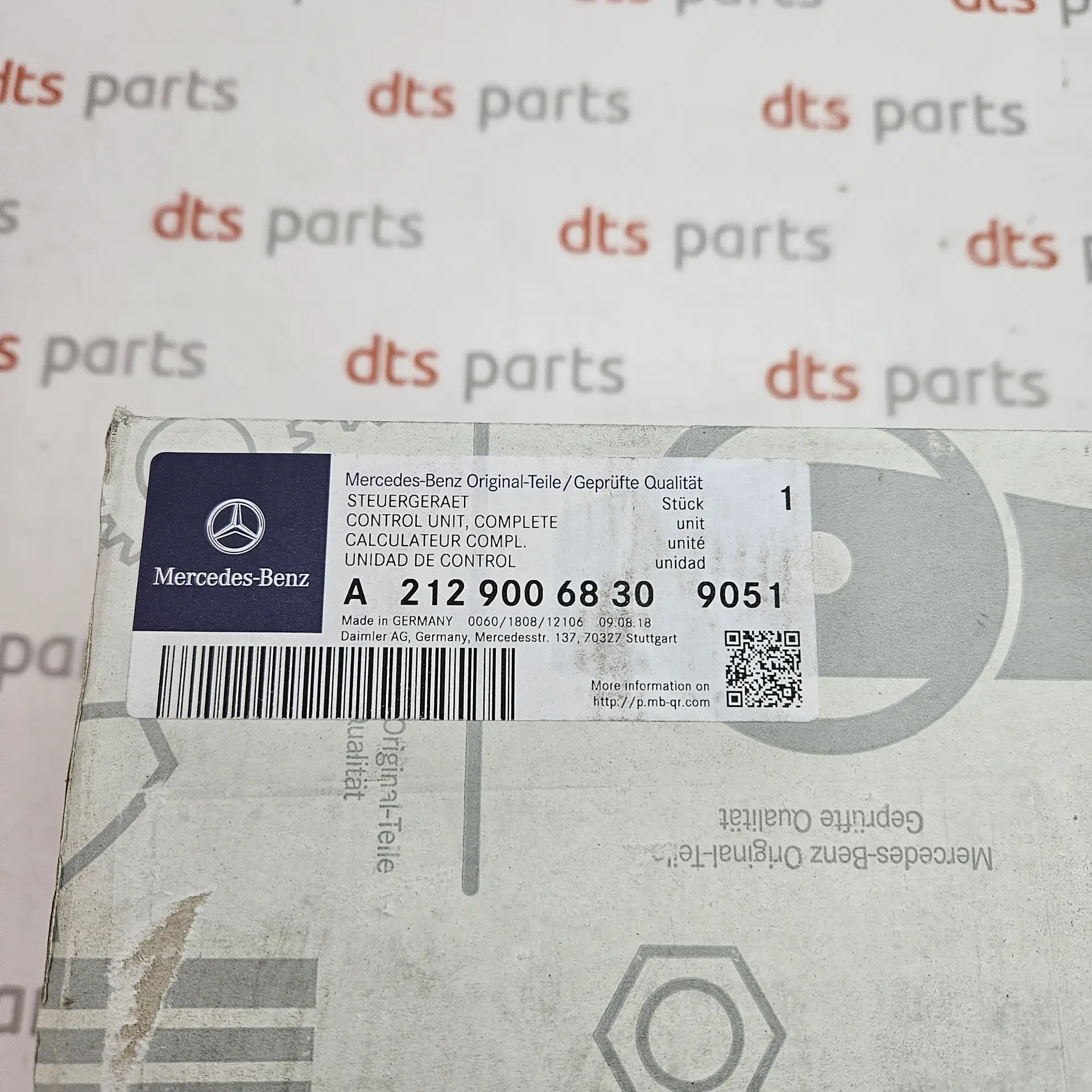OEM Mercedes Benz A2129006830905 – Steering column switch module control unit