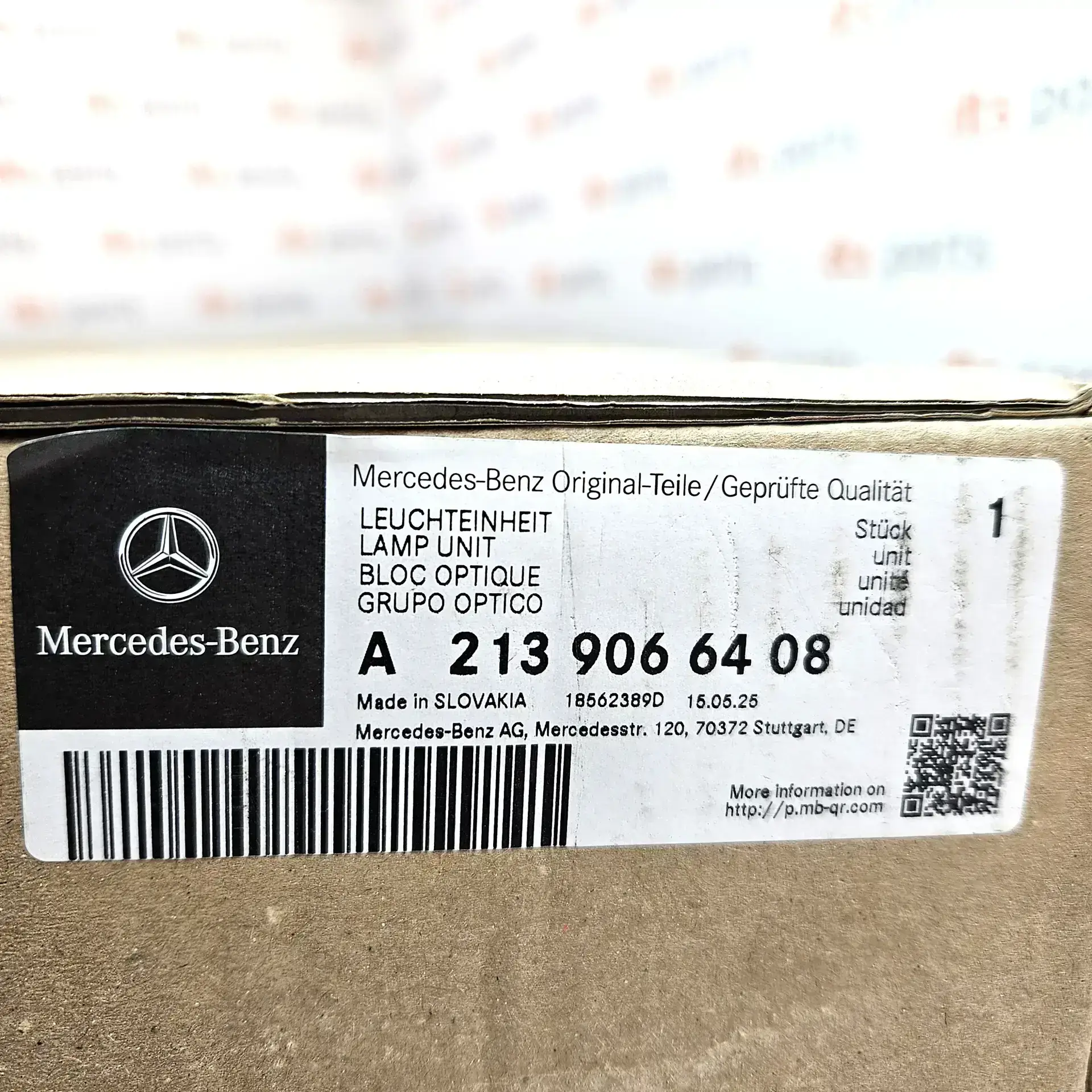 OEM Mercedes A2139066408 – Right LED headlight