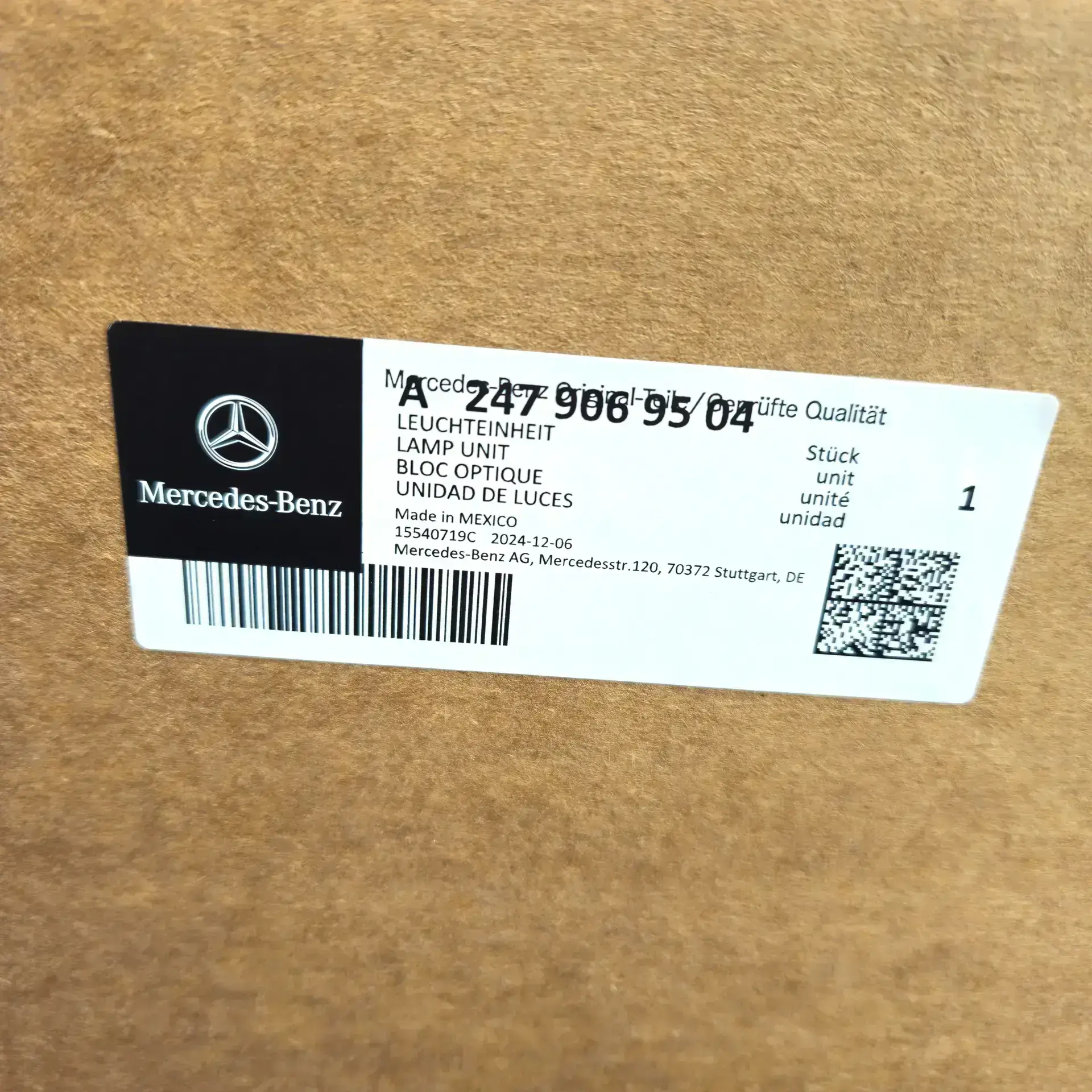 OEM Mercedes A2479069504 – Left headlight