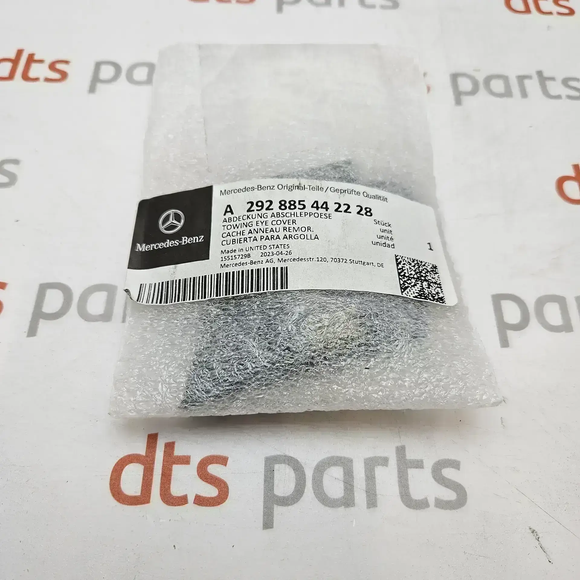 OEM Mercedes A2928854422 – Towing eye cover