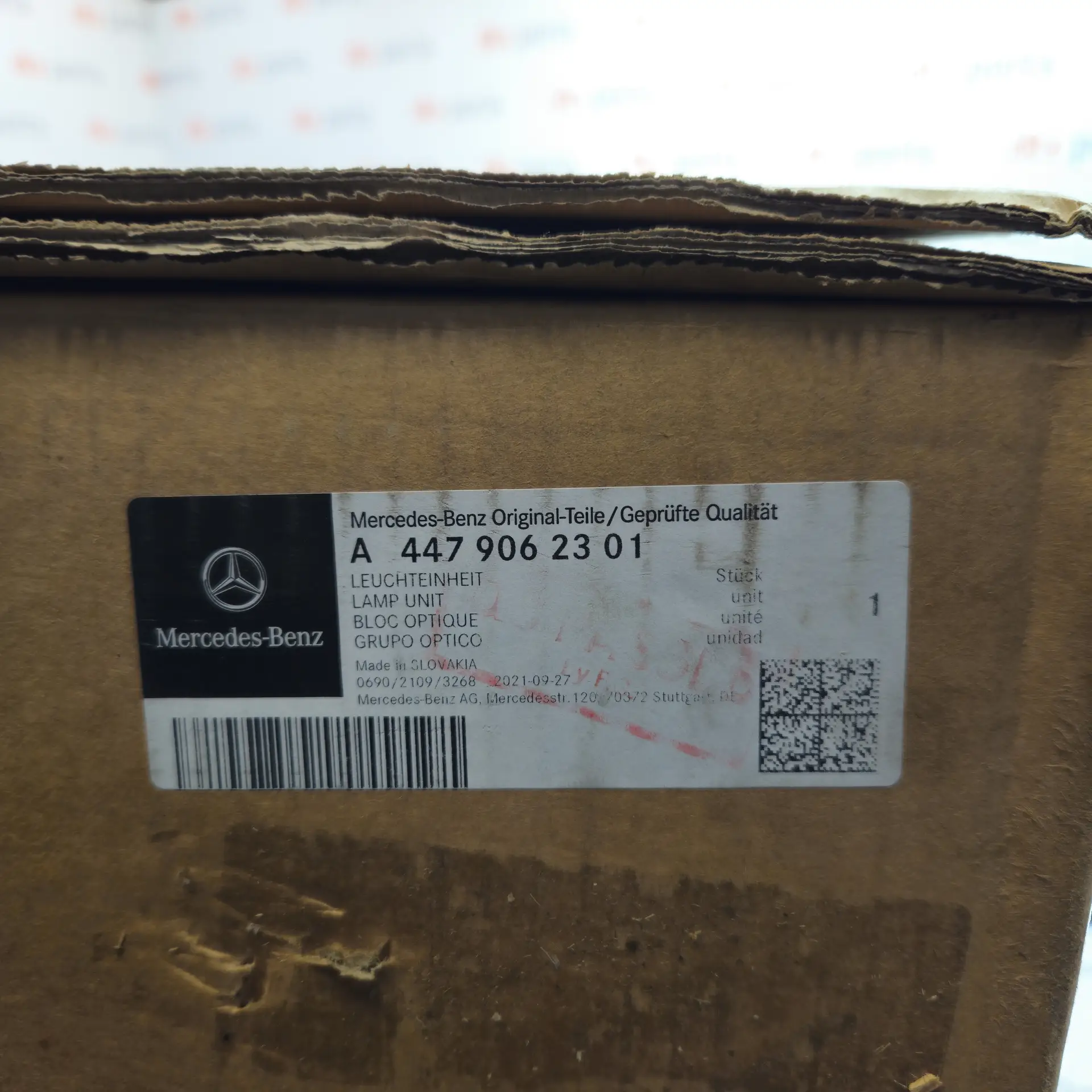 OEM Mercedes Benz A4479062301 – Left front full-LED intelligent light system